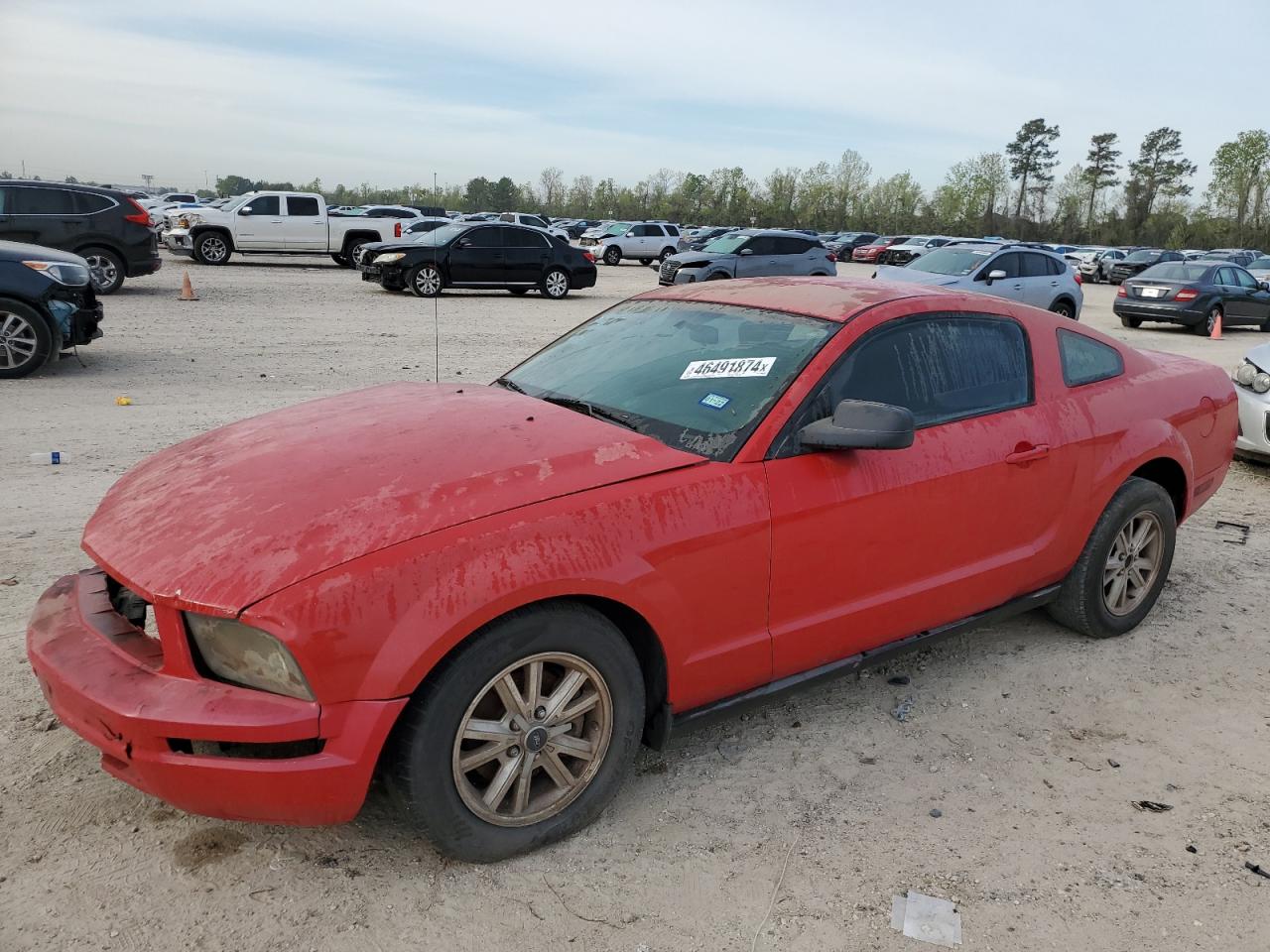 FORD MUSTANG 2008 1zvht80n185174966