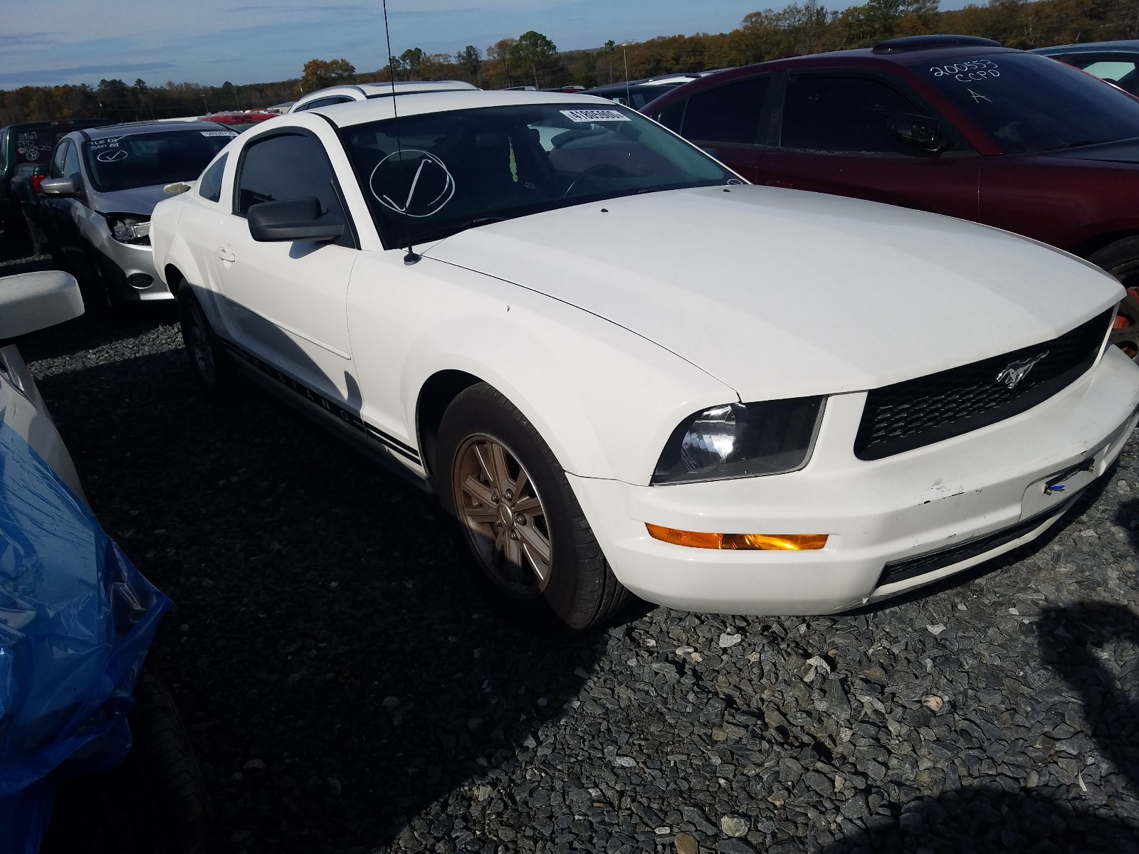 FORD MUSTANG 2008 1zvht80n285187824