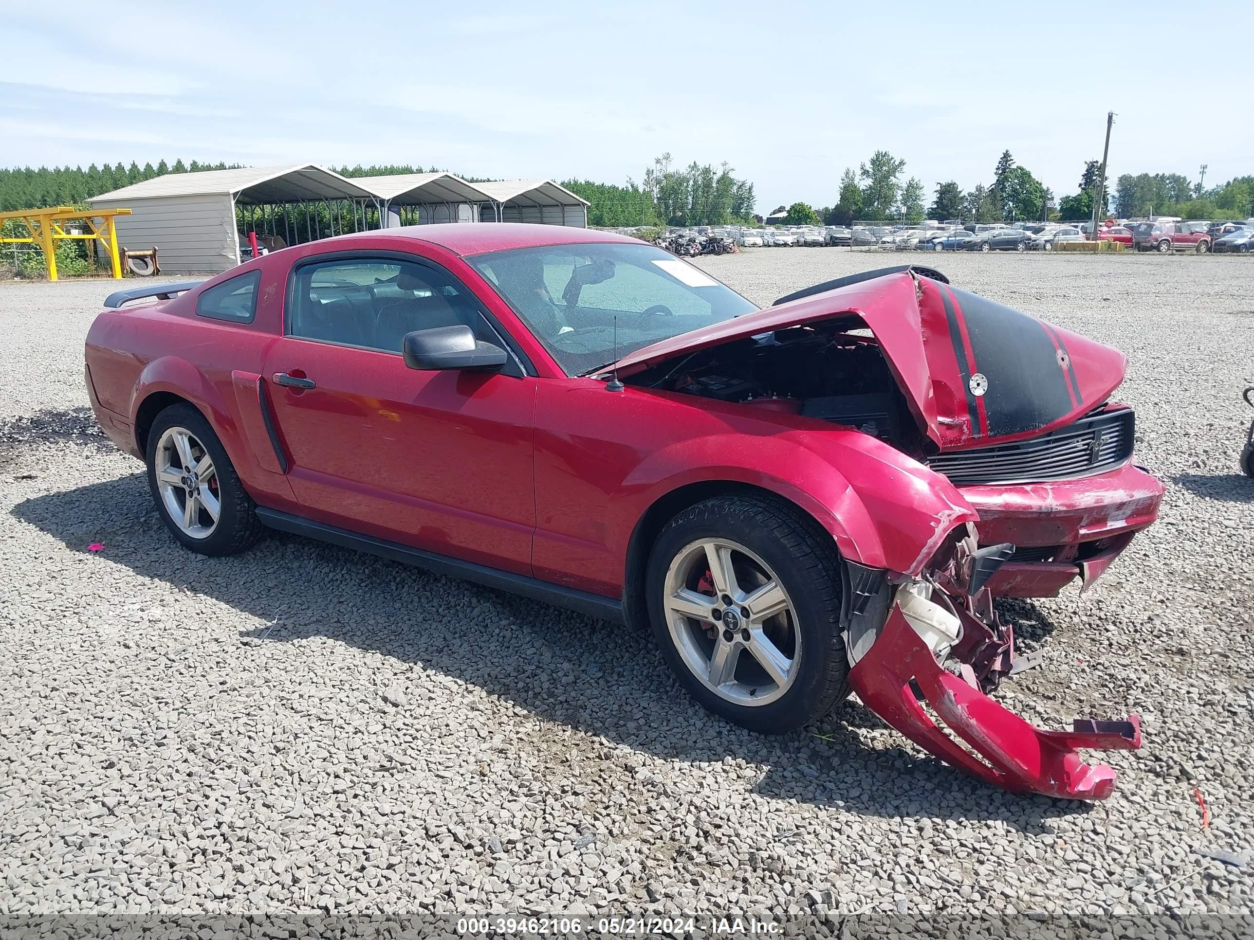 FORD MUSTANG 2008 1zvht80n385164990