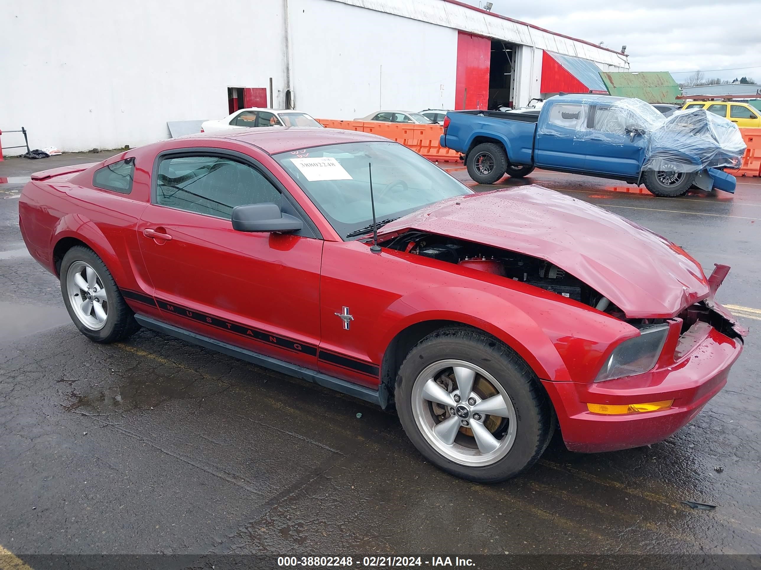 FORD MUSTANG 2007 1zvht80n475263249