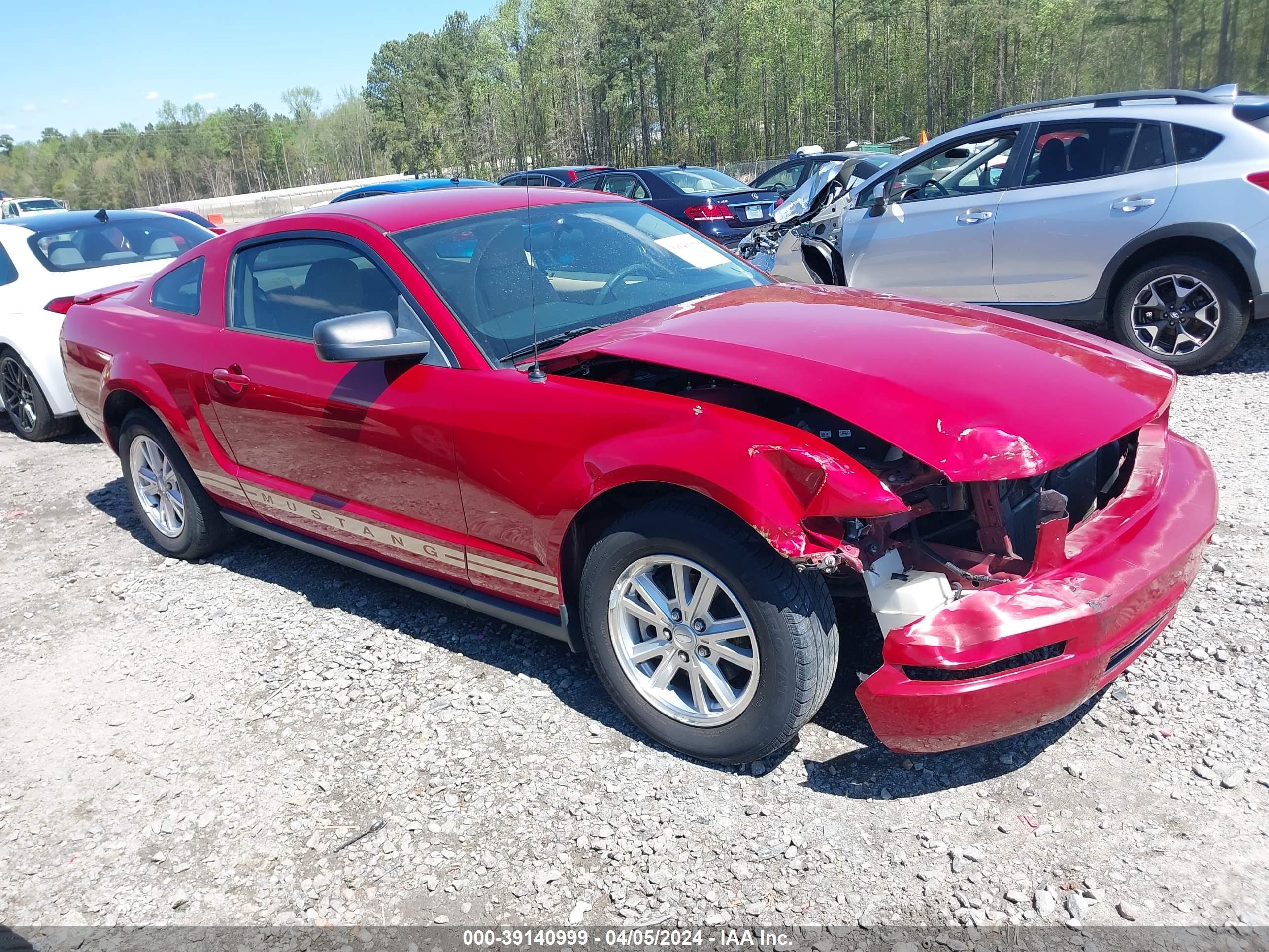 FORD MUSTANG 2008 1zvht80n485121601