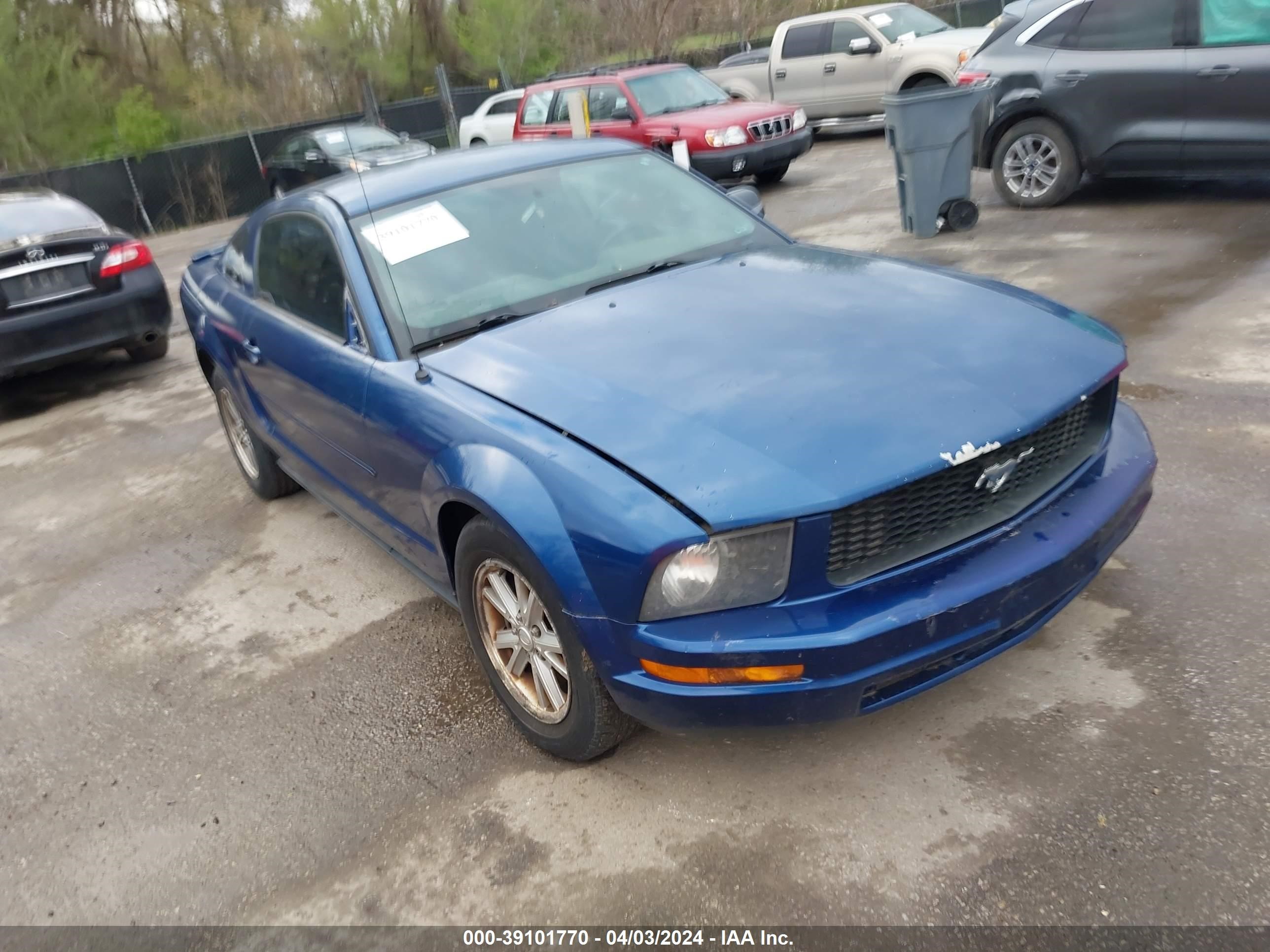 FORD MUSTANG 2008 1zvht80n485137443