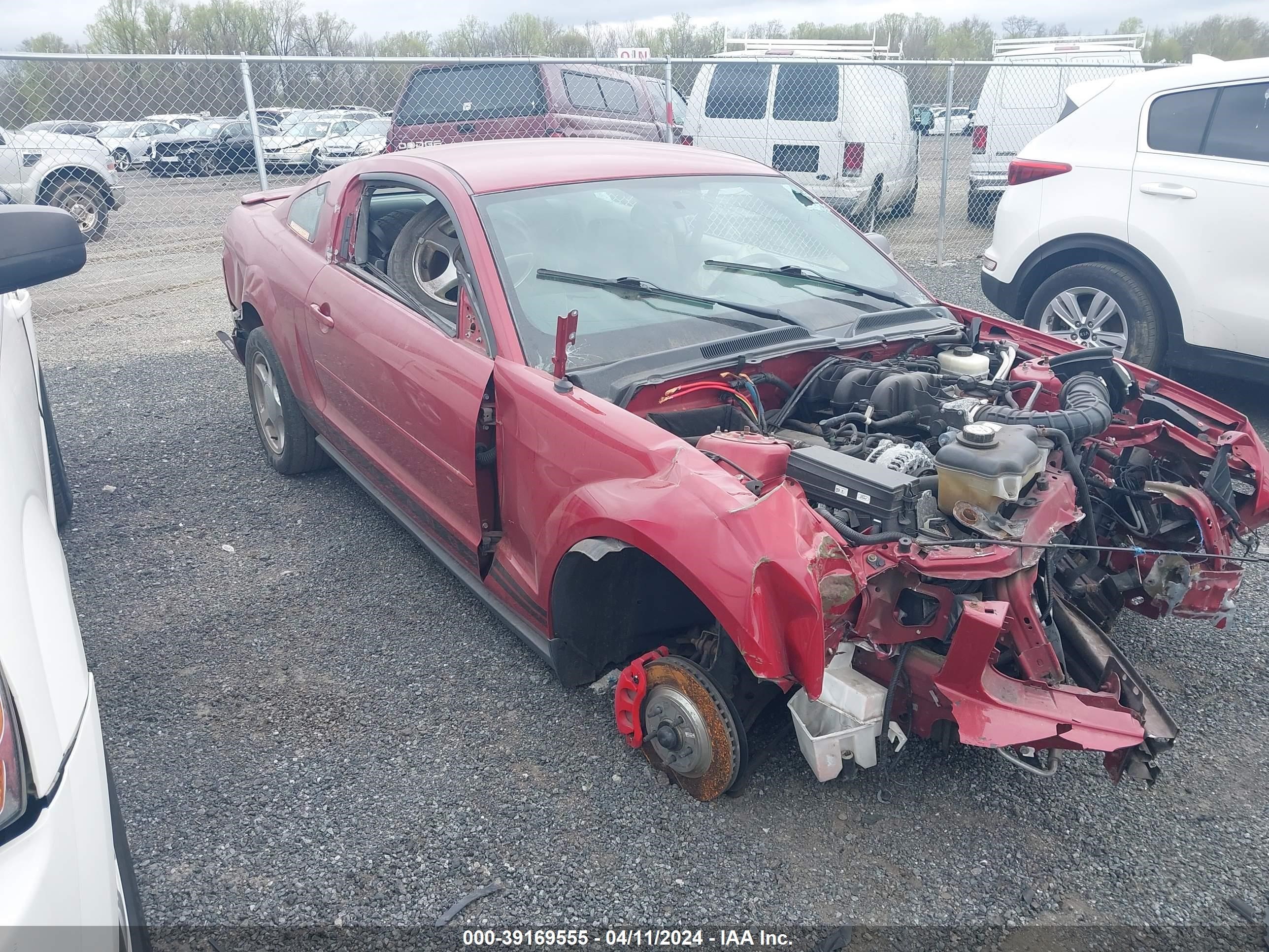 FORD MUSTANG 2008 1zvht80n485191079