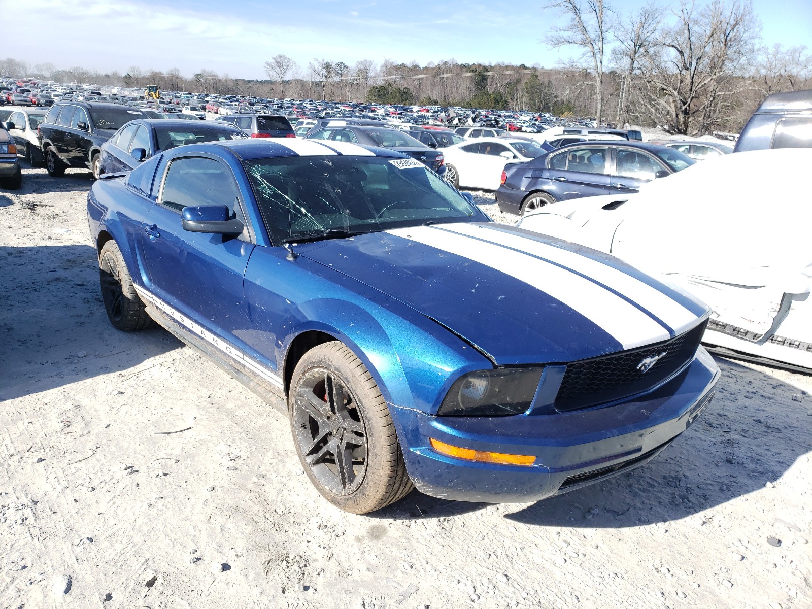 FORD MUSTANG 2008 1zvht80n585163503