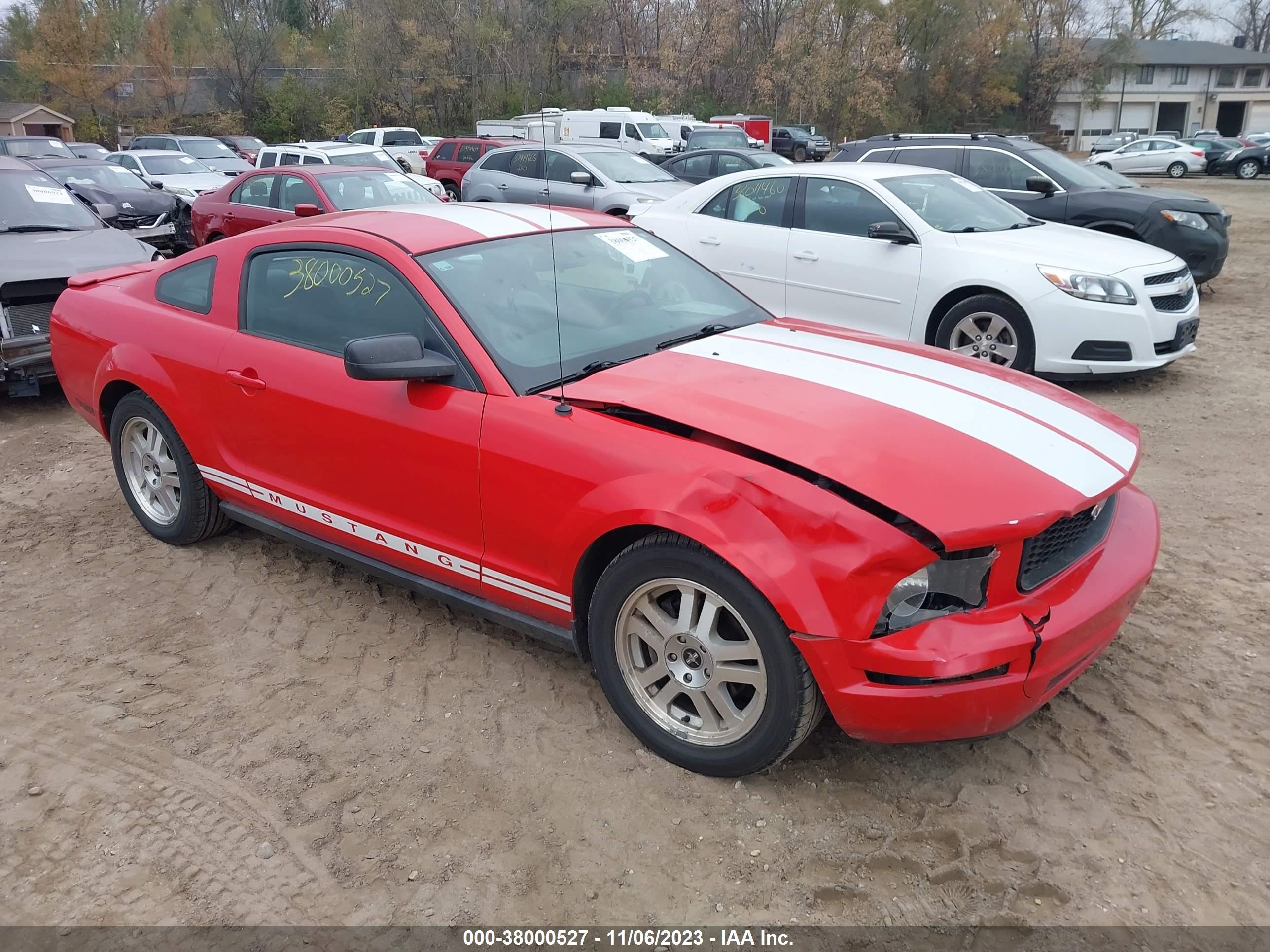 FORD MUSTANG 2007 1zvht80n675366866