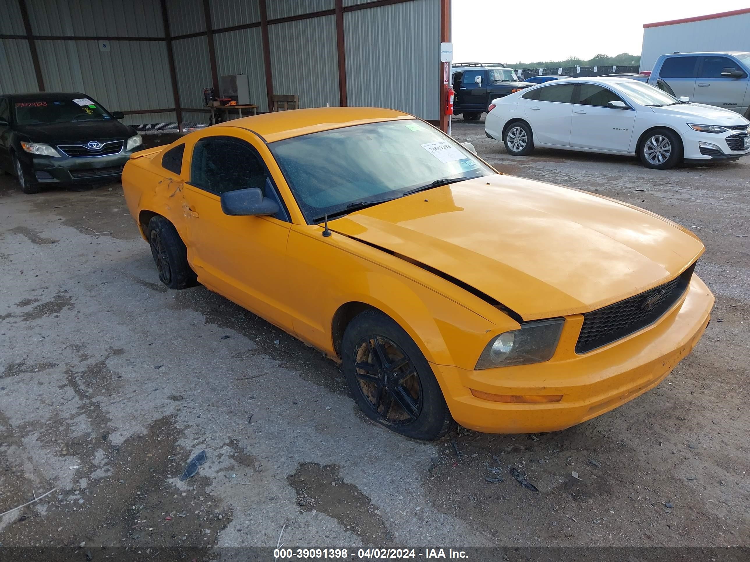 FORD MUSTANG 2008 1zvht80n685119199