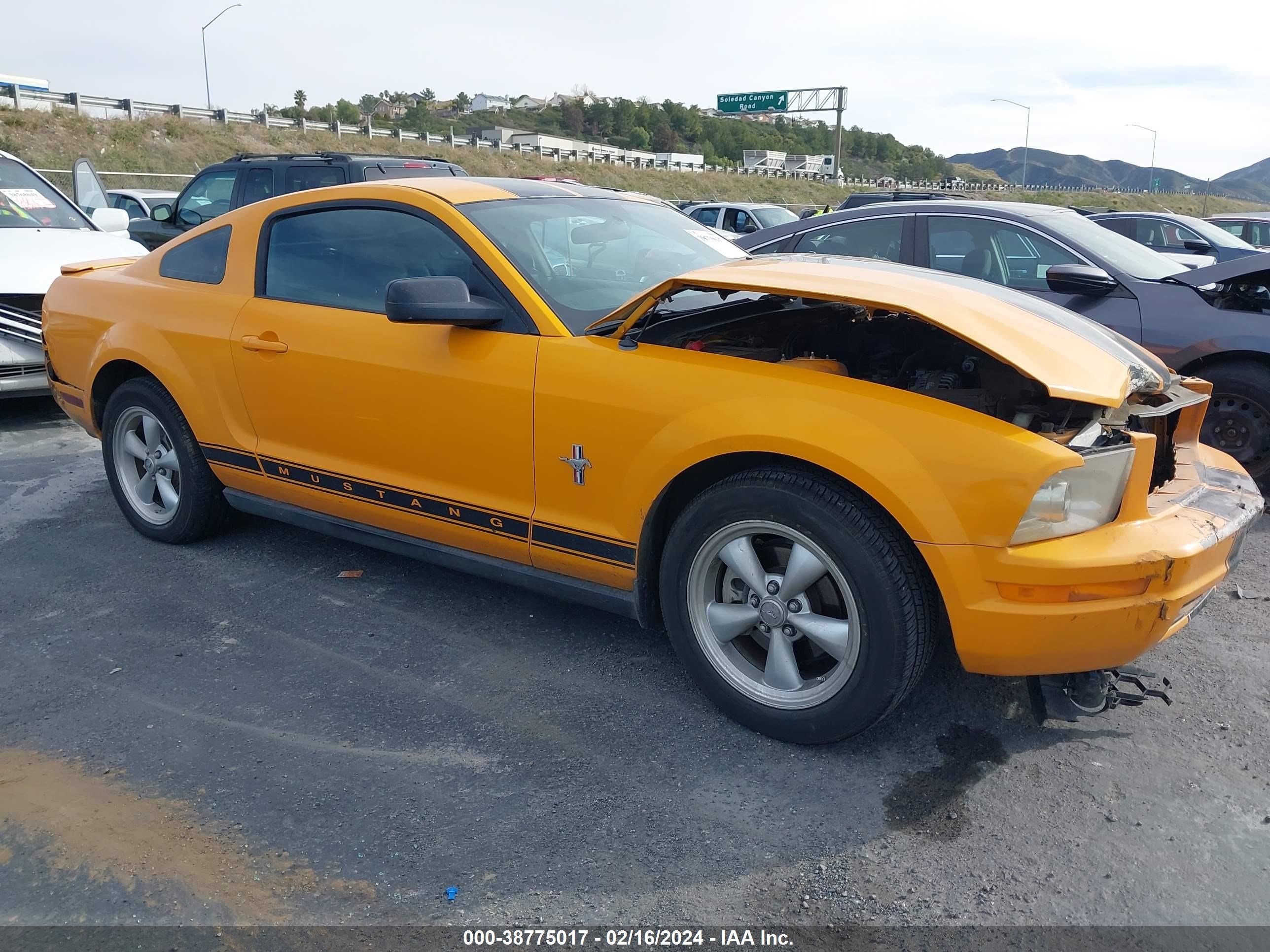 FORD MUSTANG 2008 1zvht80n685168547