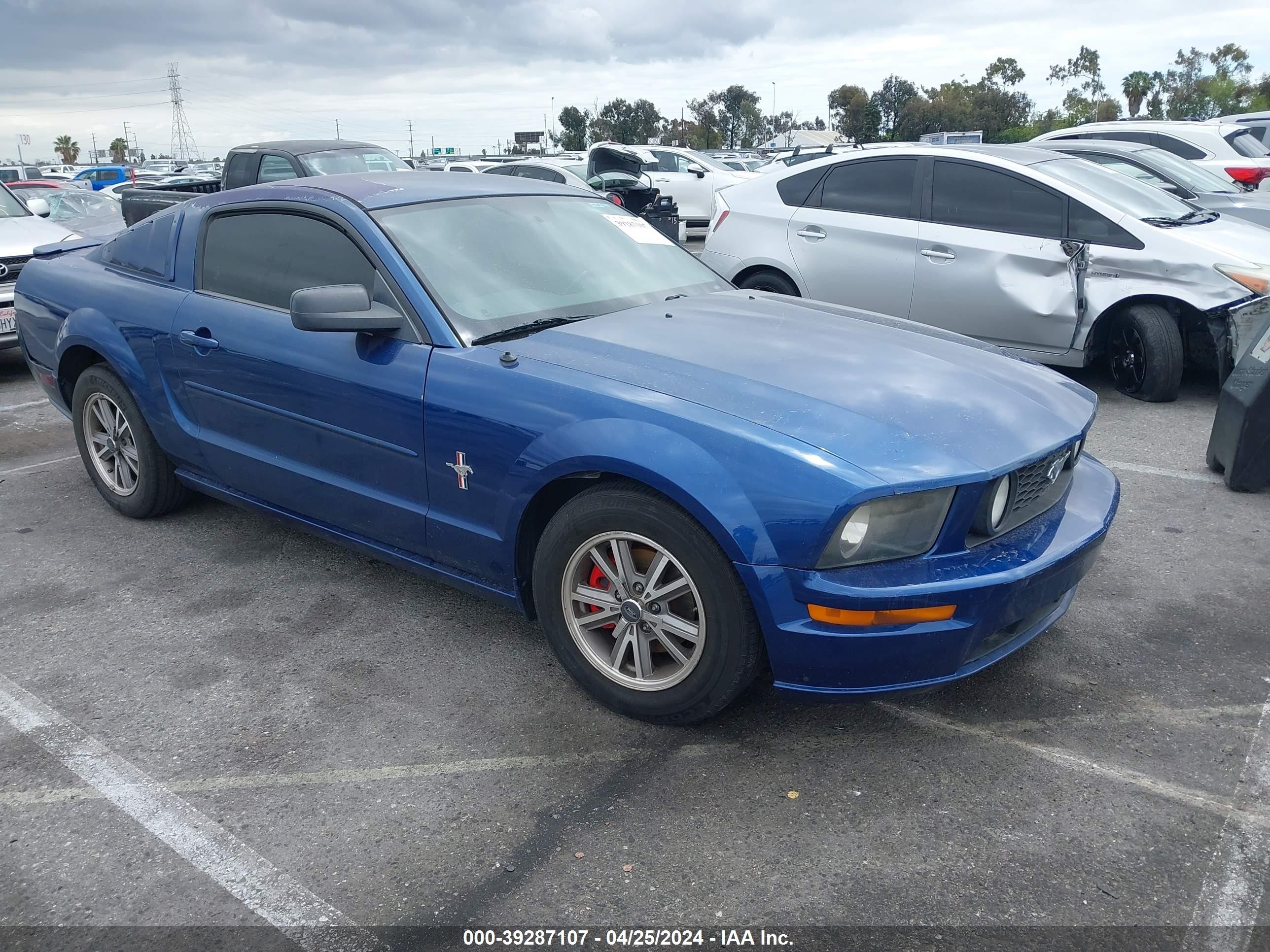 FORD MUSTANG 2008 1zvht80n685191116