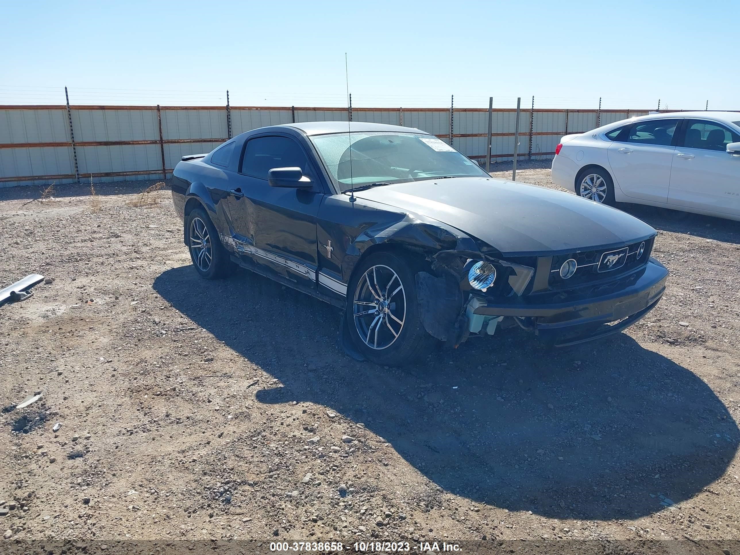 FORD MUSTANG 2007 1zvht80n875219335