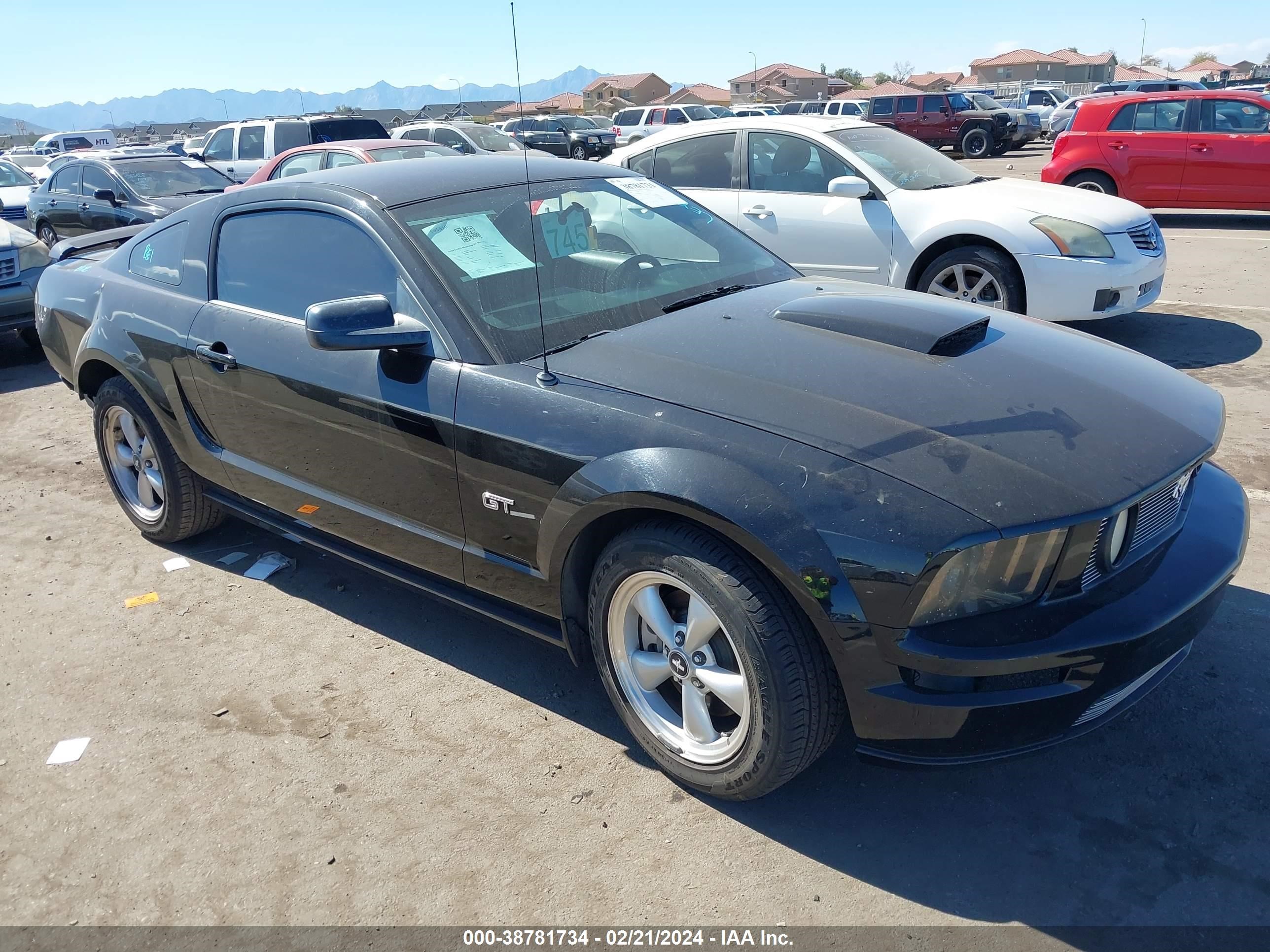 FORD MUSTANG 2008 1zvht82h085187246