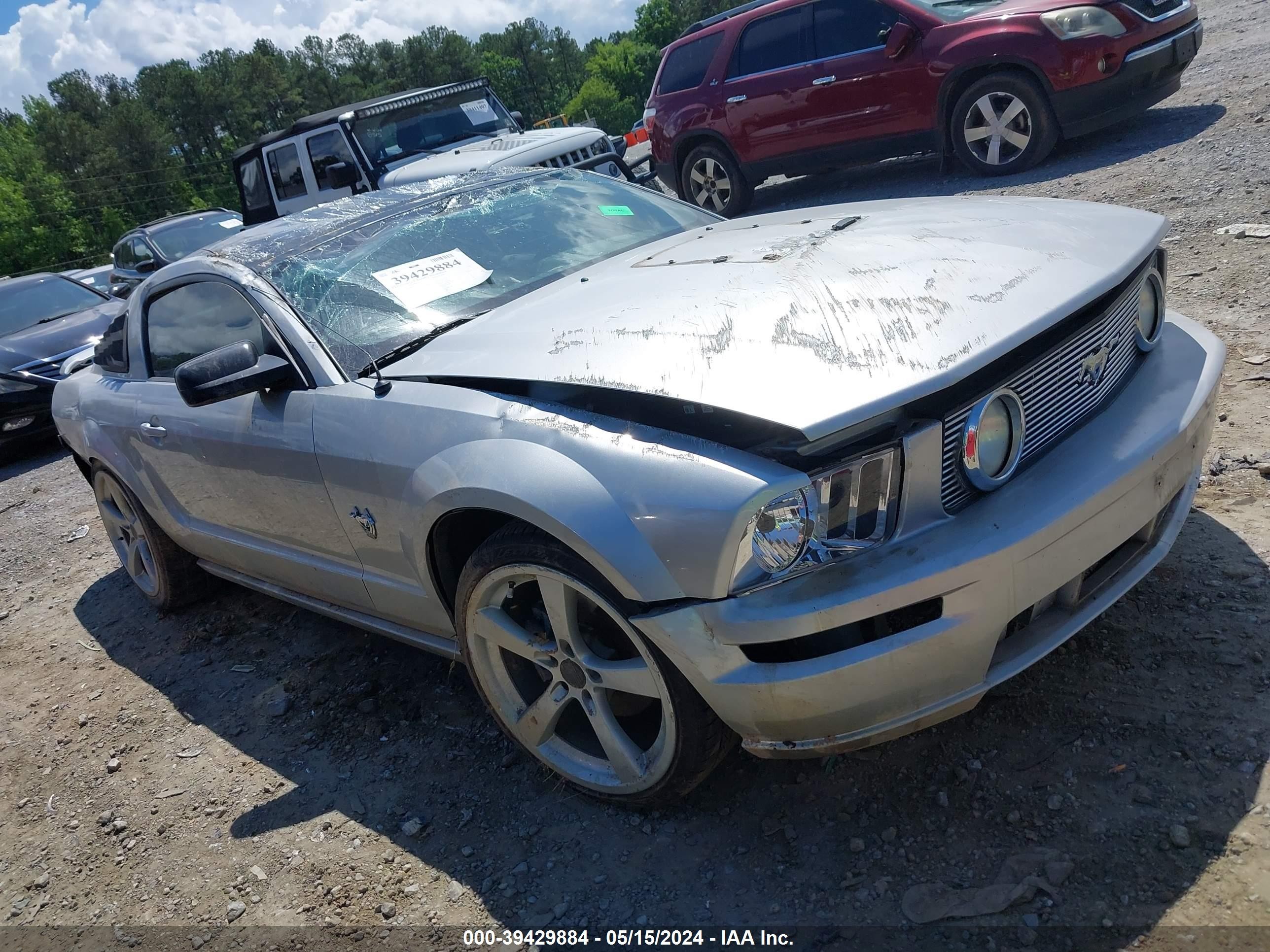 FORD MUSTANG 2009 1zvht82h195116137