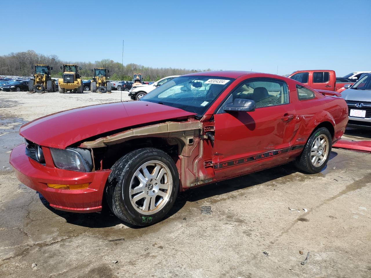 FORD MUSTANG 2008 1zvht82h285206721