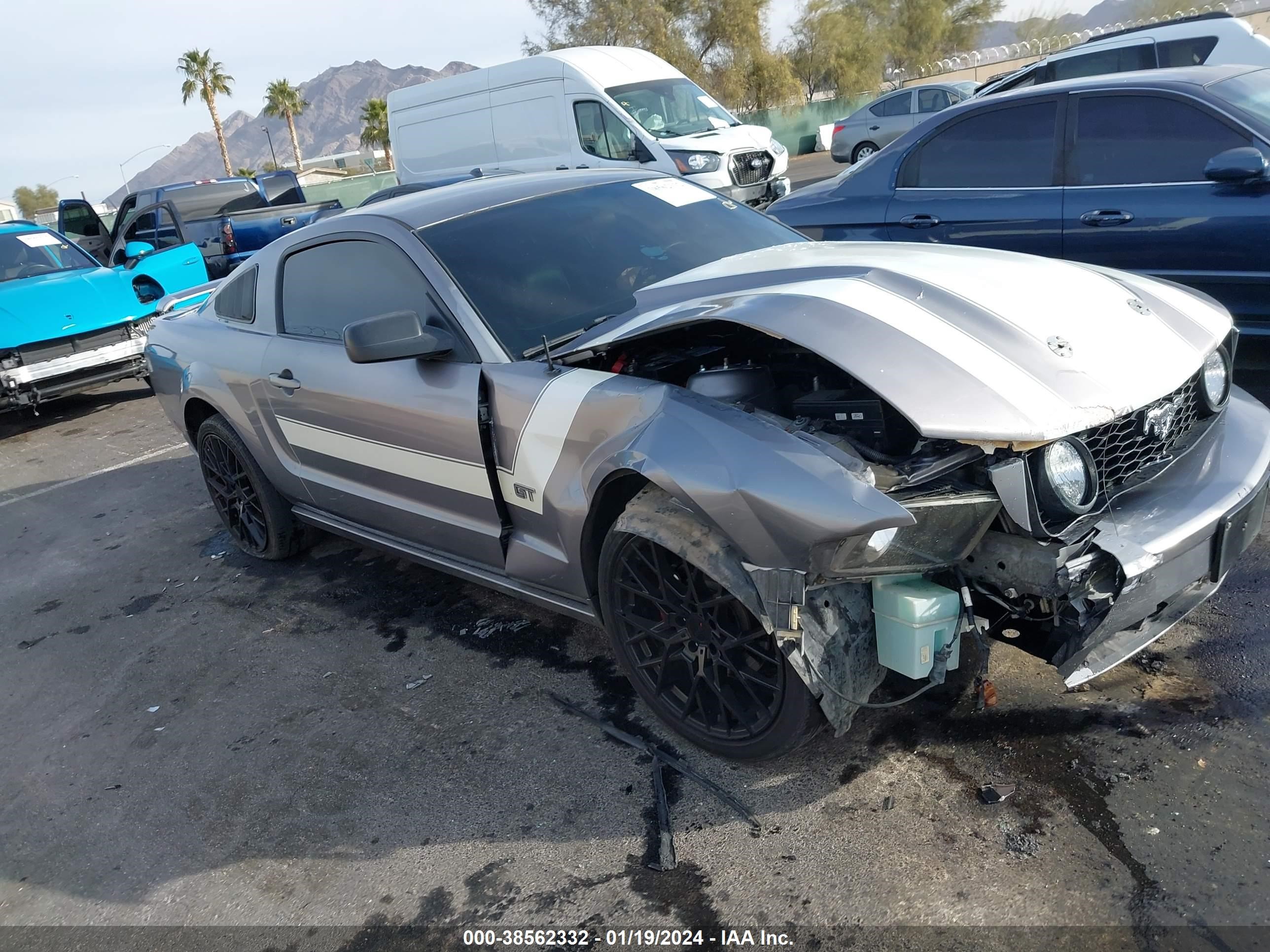 FORD MUSTANG 2007 1zvht82h375207598