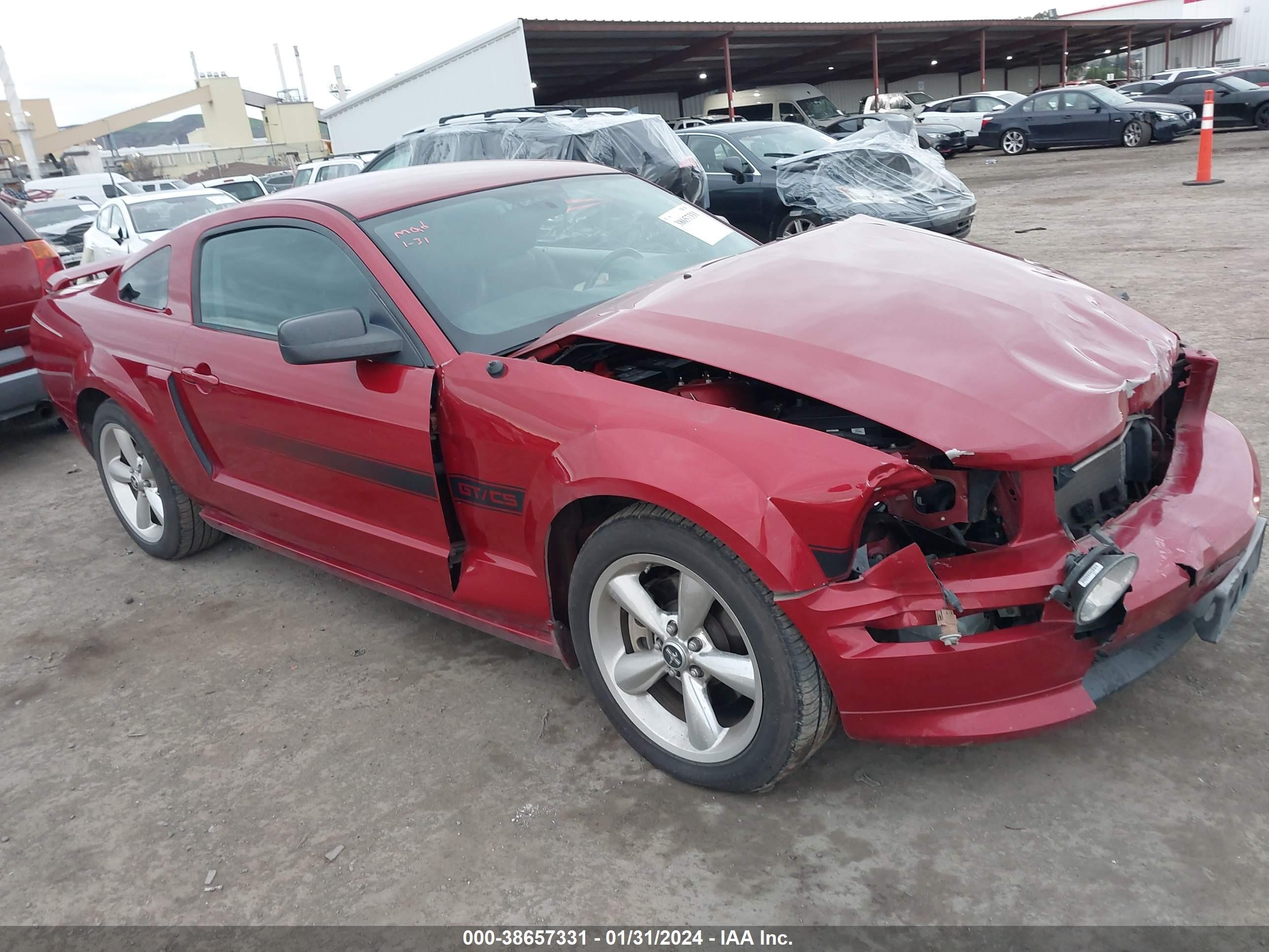 FORD MUSTANG 2008 1zvht82h485151544