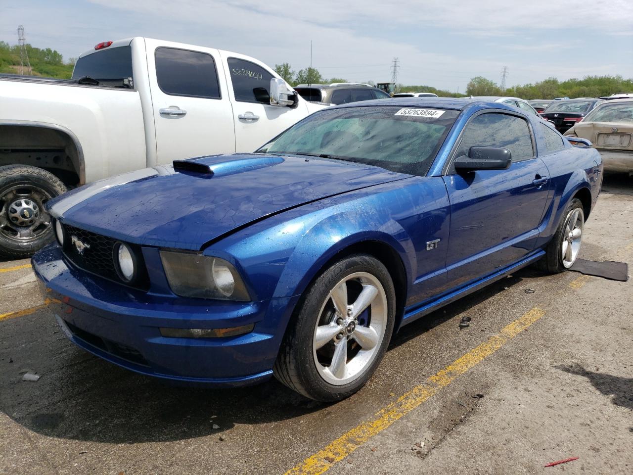 FORD MUSTANG 2008 1zvht82h685174727