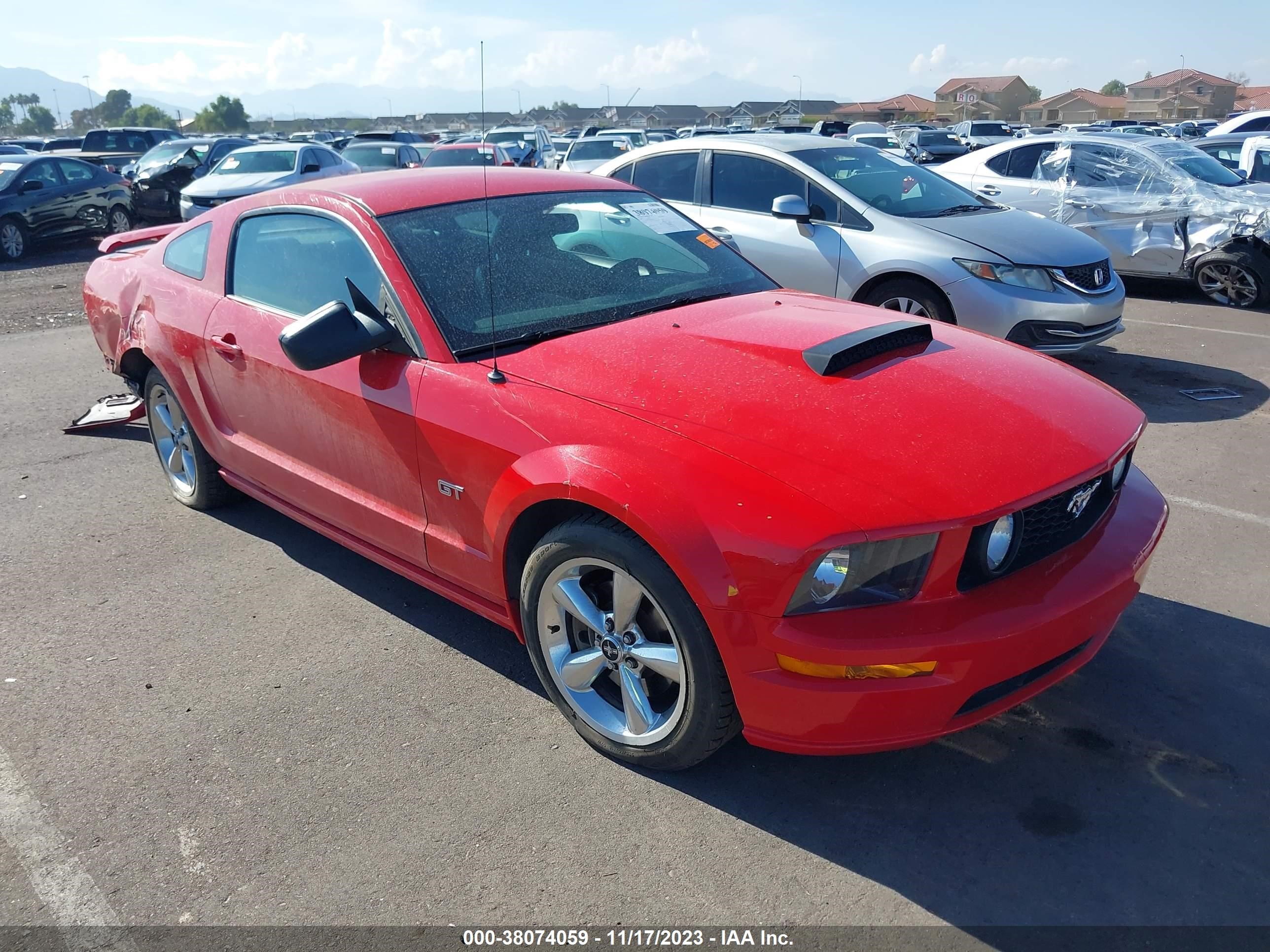 FORD MUSTANG 2007 1zvht82h875226583