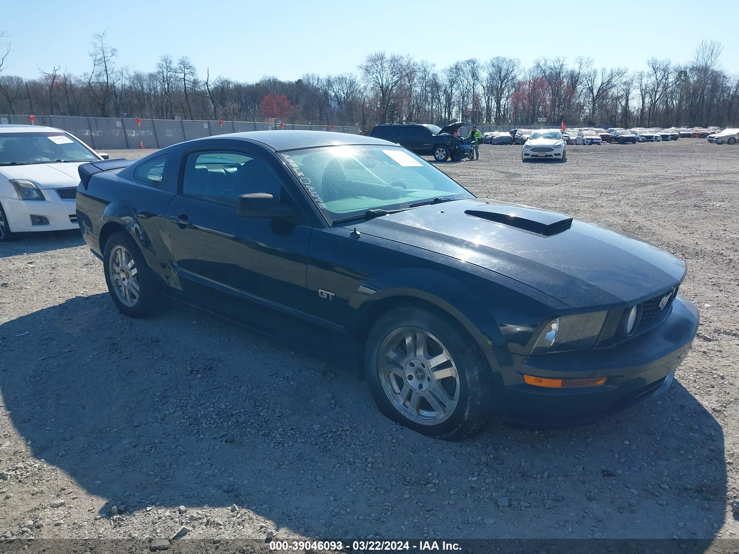 FORD MUSTANG 2008 1zvht82h885121138