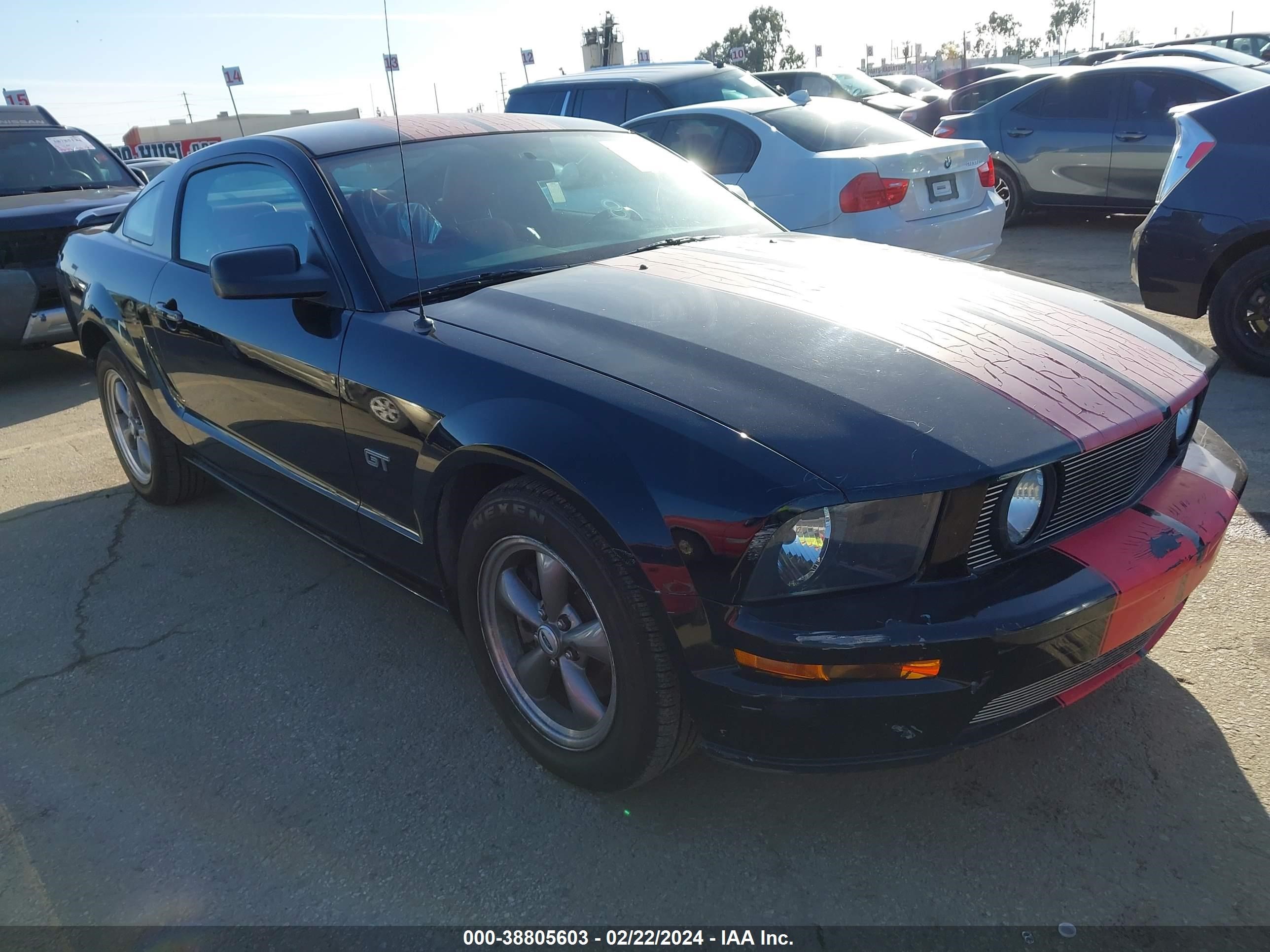 FORD MUSTANG 2005 1zvht82hx55186147