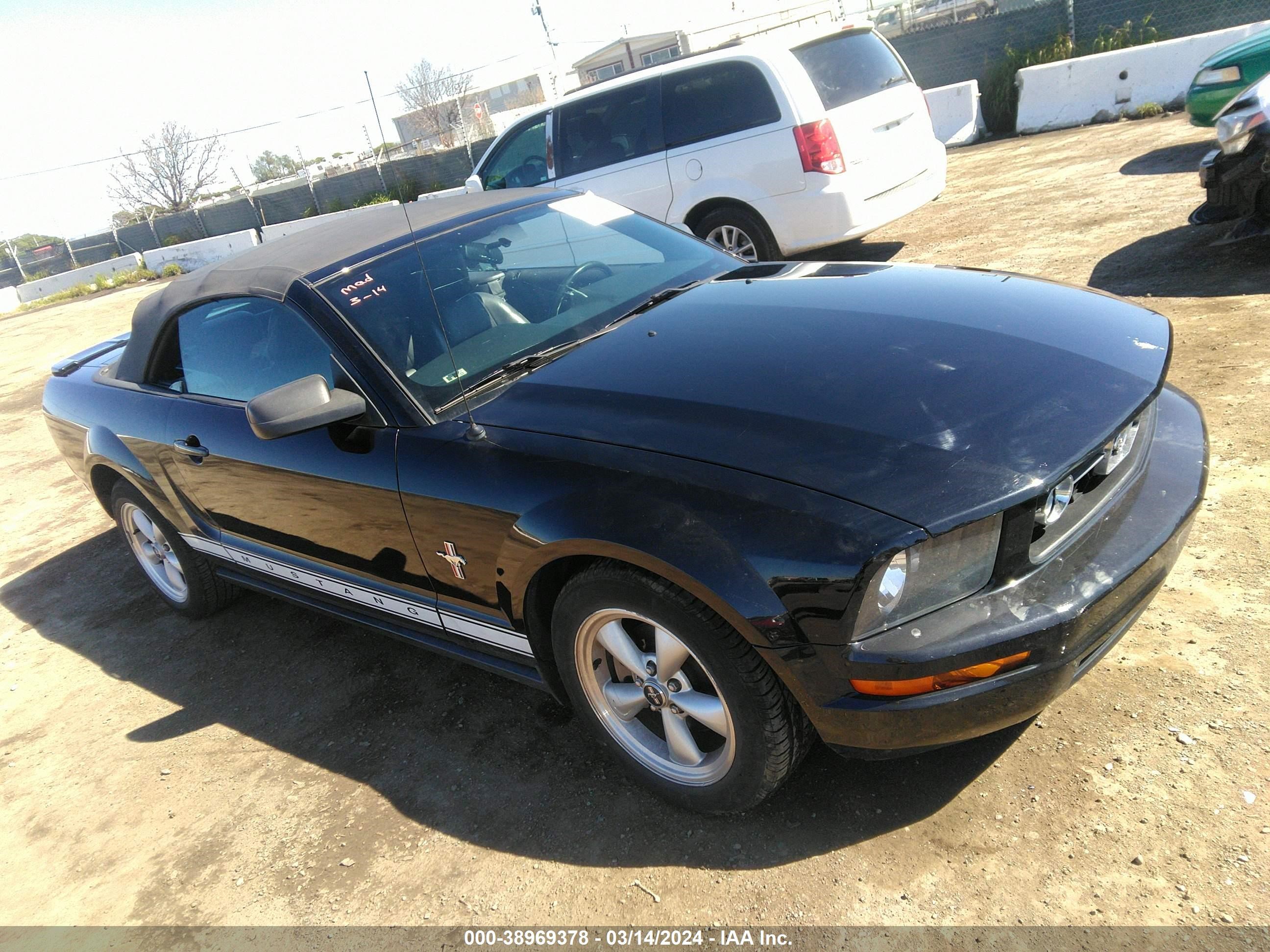 FORD MUSTANG 2008 1zvht84n485174311