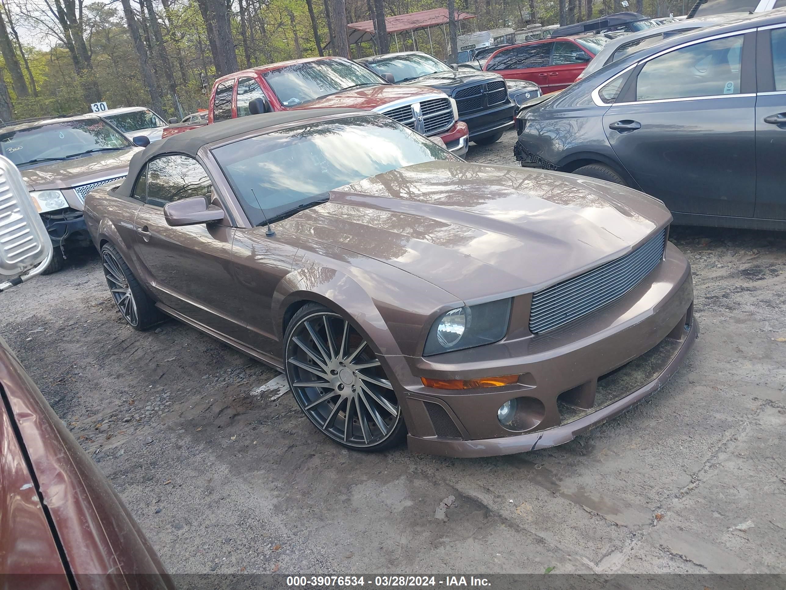 FORD MUSTANG 2007 1zvht85h075325667