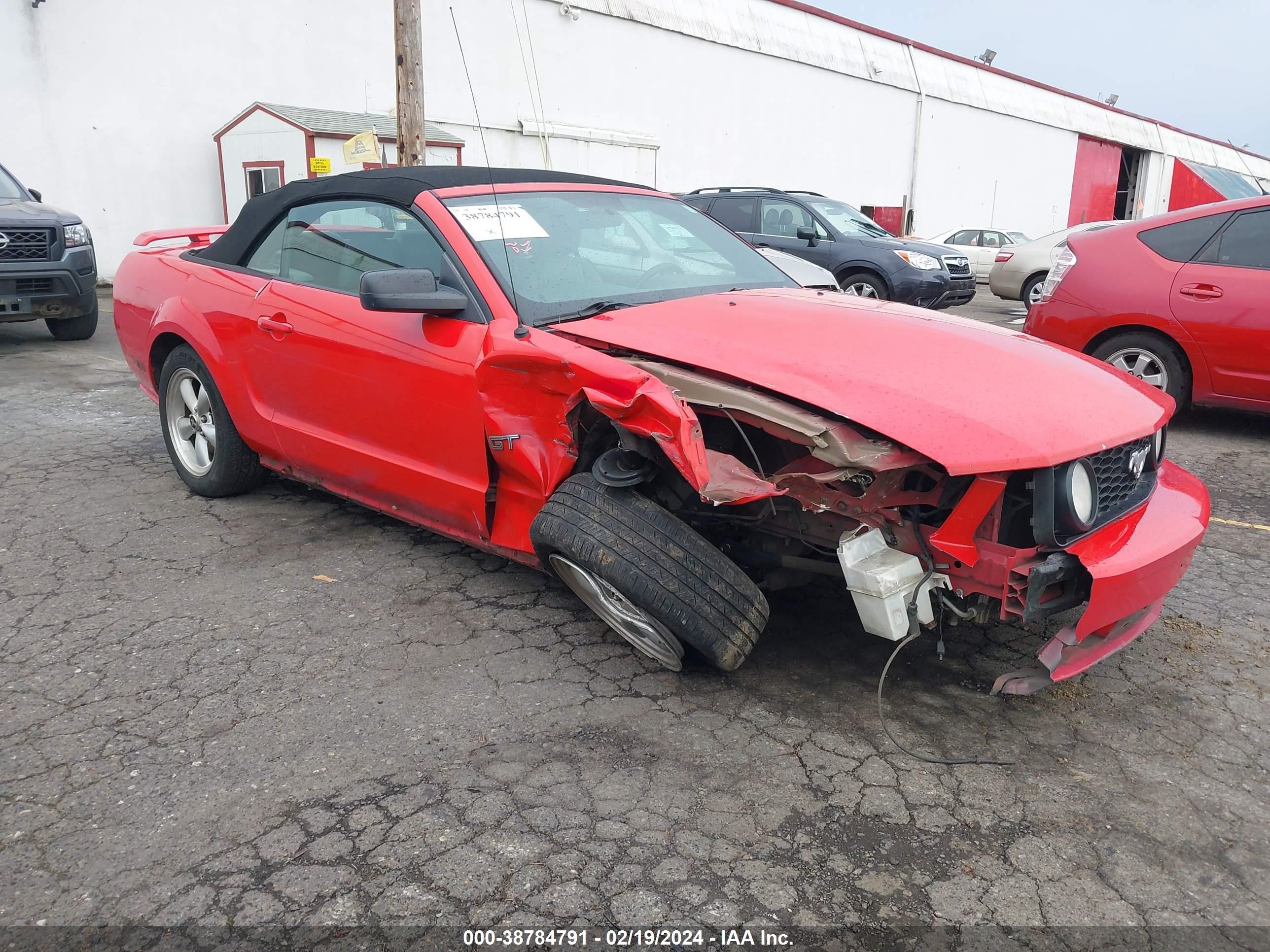 FORD MUSTANG 2007 1zvht85h775331658