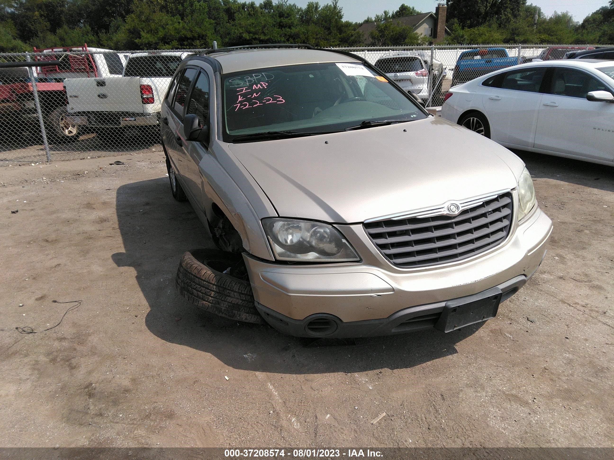 CHRYSLER PACIFICA 2006 2a4gm48406r743820