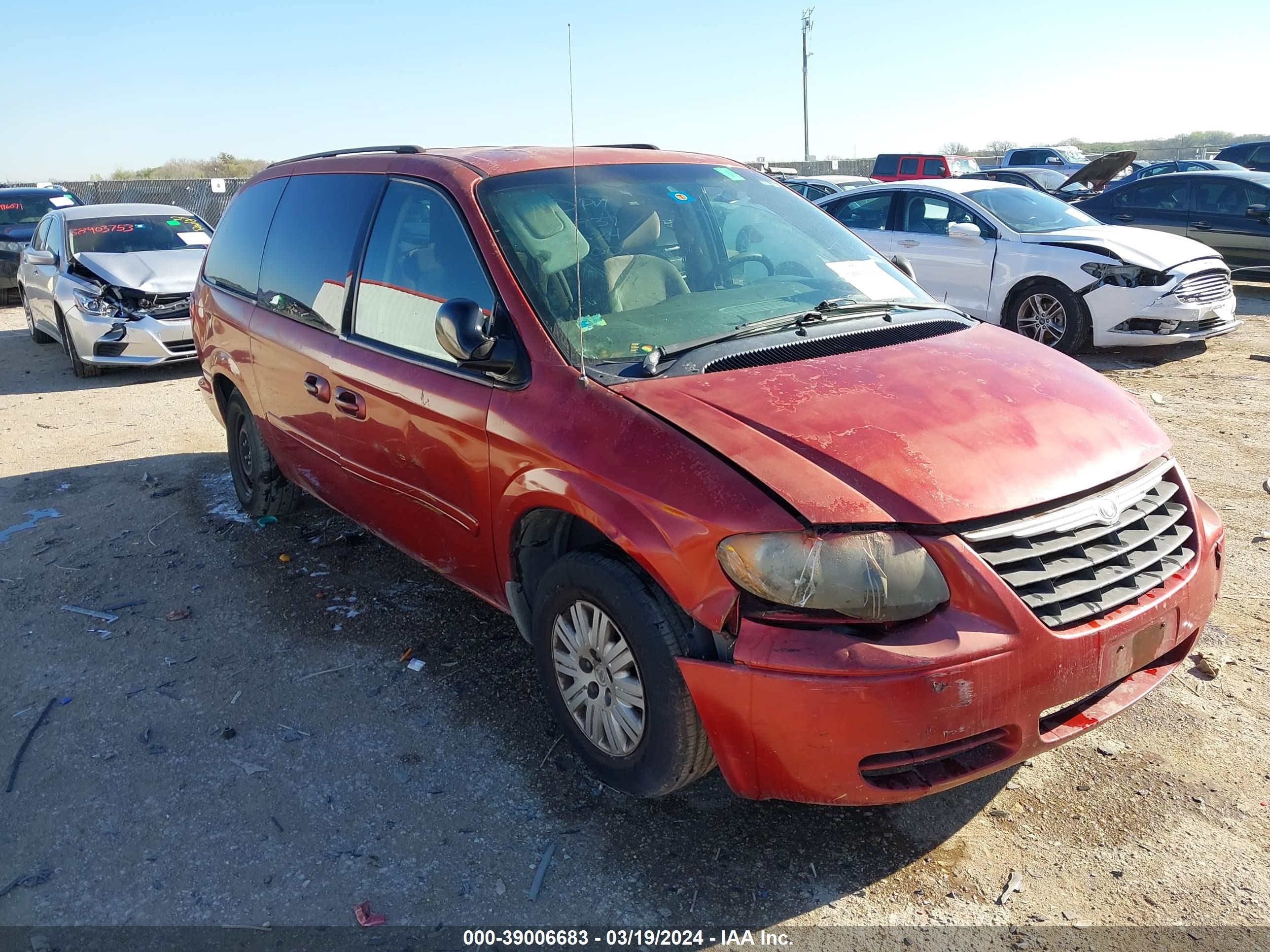 CHRYSLER TOWN & COUNTRY 2007 2a4gp44r37r109685