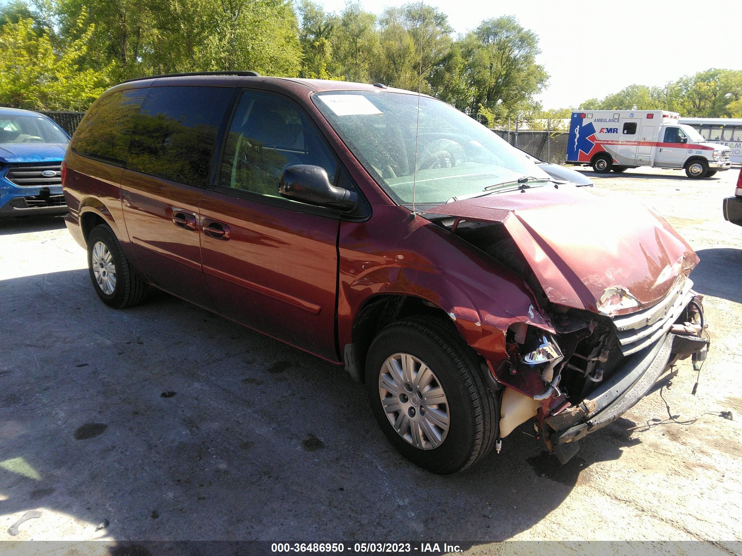 CHRYSLER TOWN & COUNTRY 2007 2a4gp44r87r340310