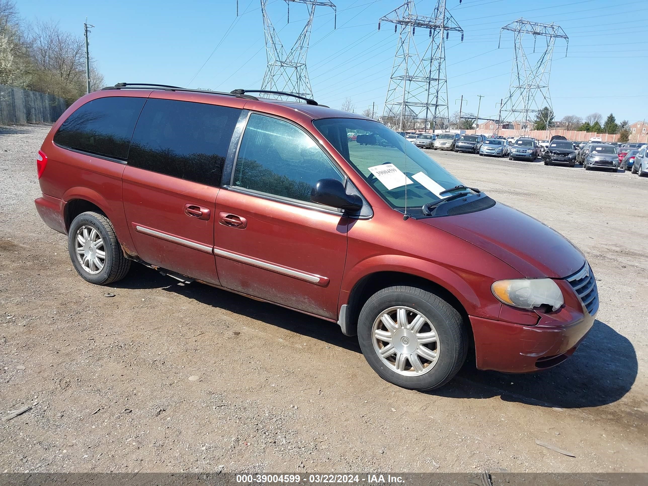 CHRYSLER TOWN & COUNTRY 2007 2a4gp54lx7r189083