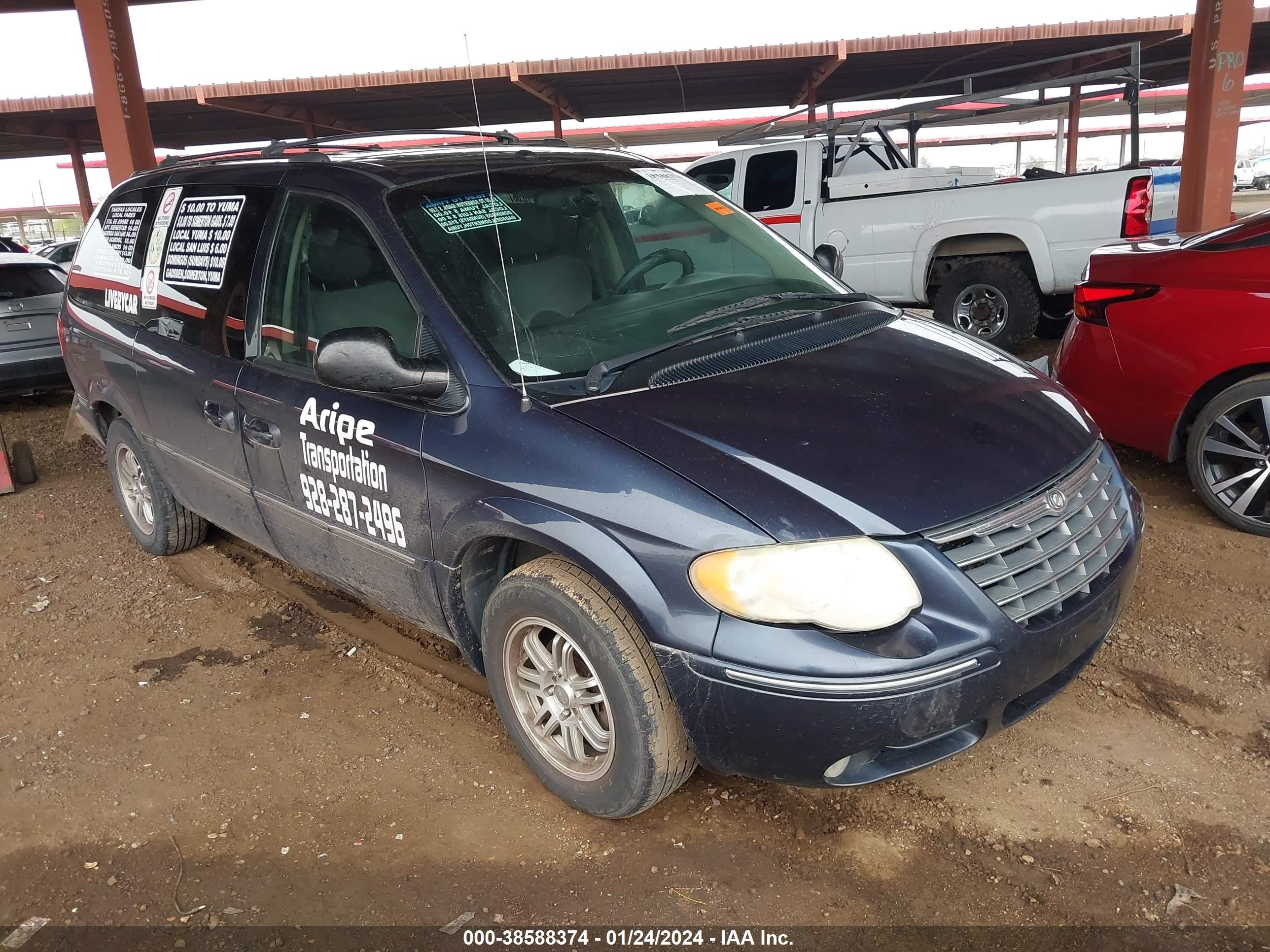 CHRYSLER TOWN & COUNTRY 2007 2a4gp64l27r168315