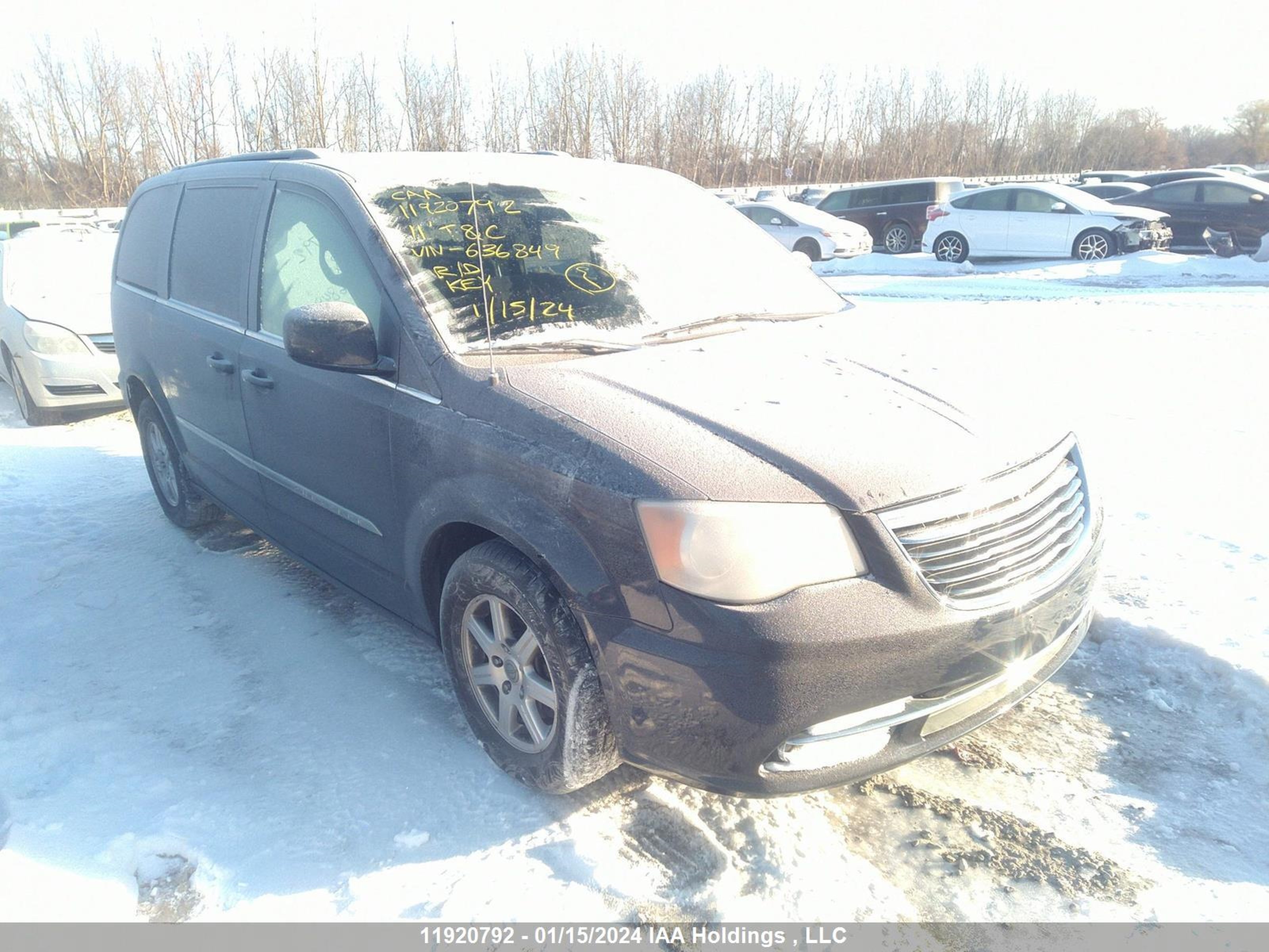 CHRYSLER TOWN & COUNTRY 2011 2a4rr5dg1br636849