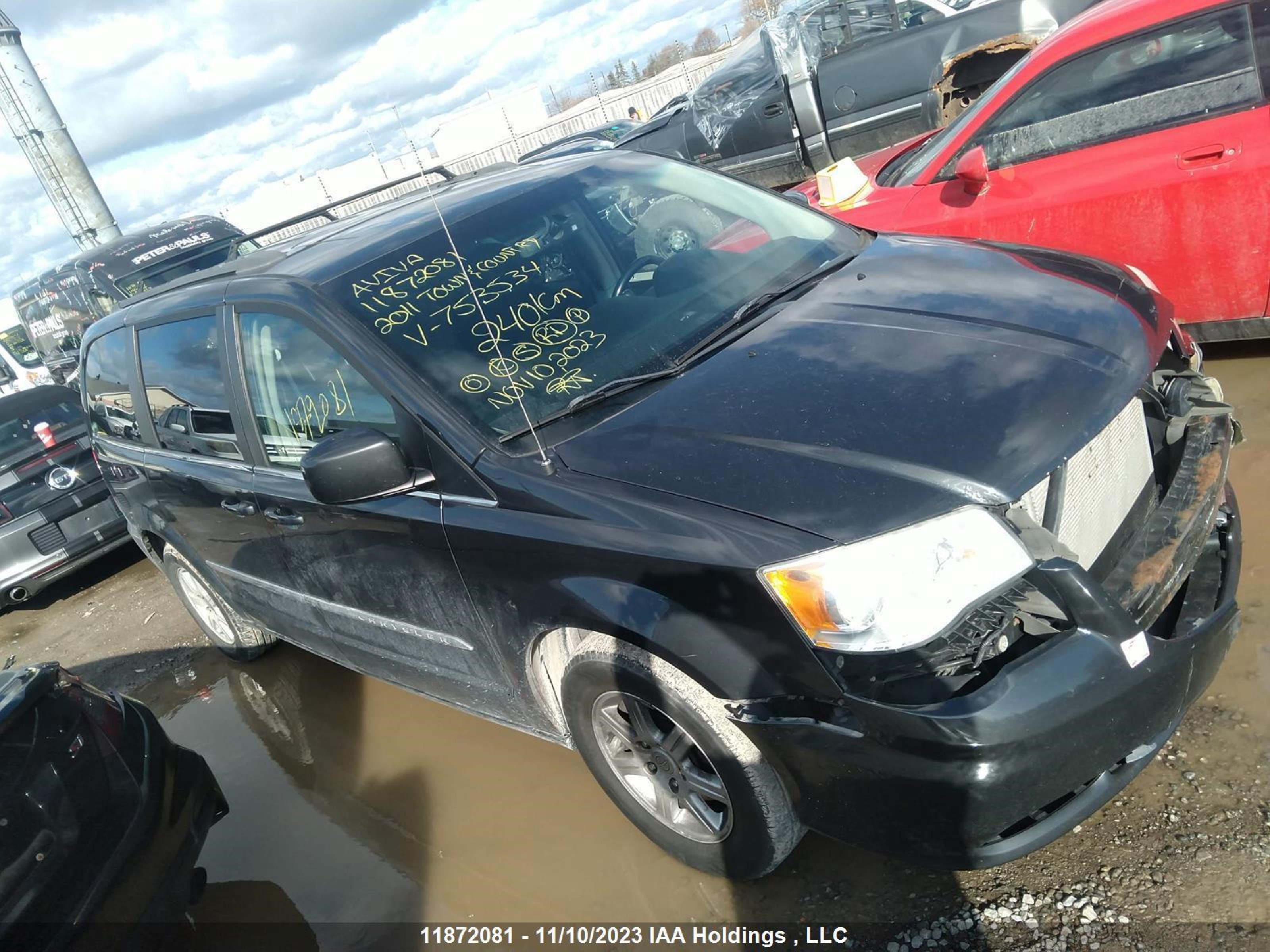 CHRYSLER TOWN & COUNTRY 2011 2a4rr5dg2br753534