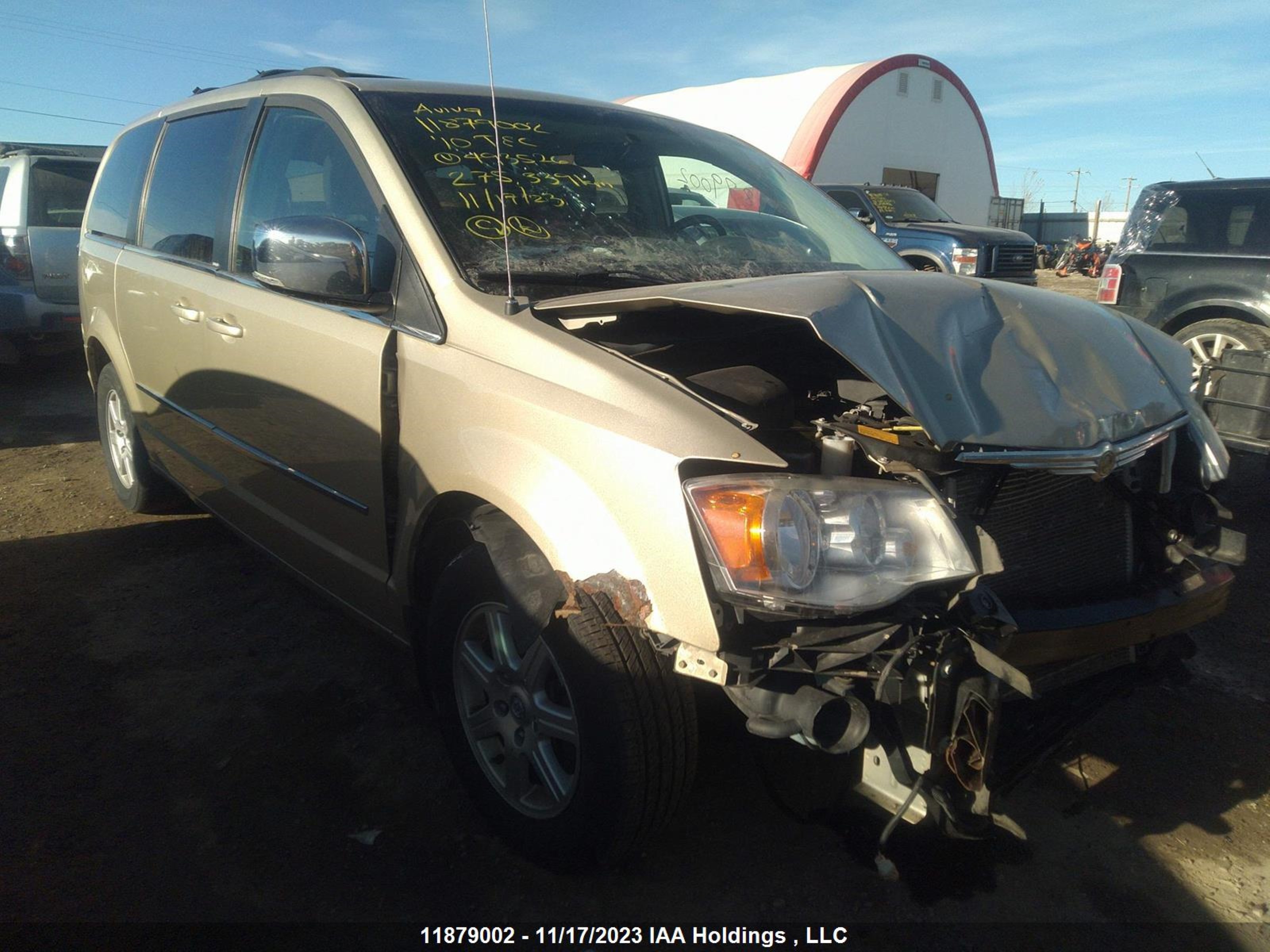 CHRYSLER TOWN & COUNTRY 2010 2a4rr5dx8ar493526