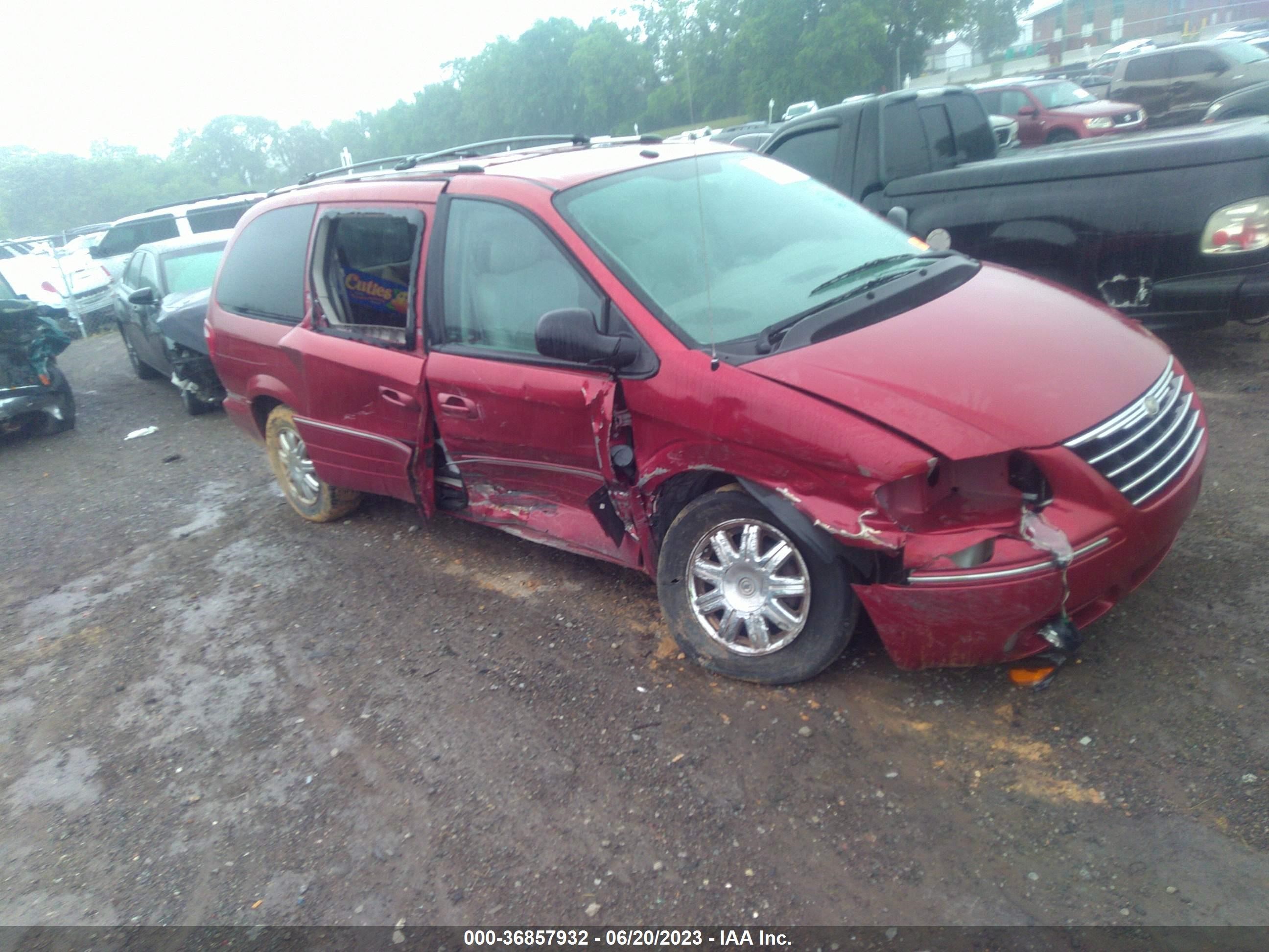 CHRYSLER TOWN & COUNTRY 2007 2a8gp64l07r124392