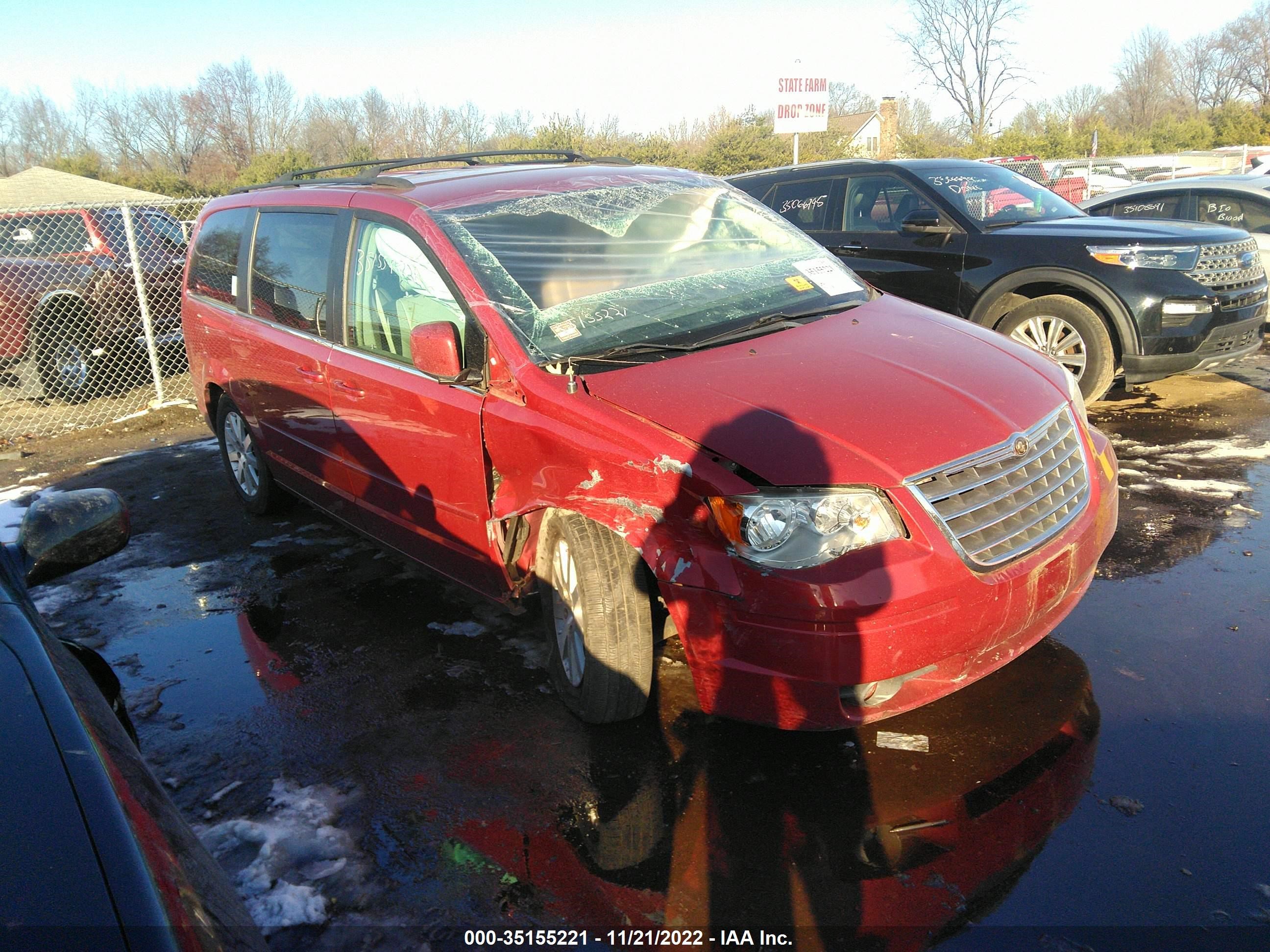 CHRYSLER TOWN & COUNTRY 2008 2a8hr54p08r104009