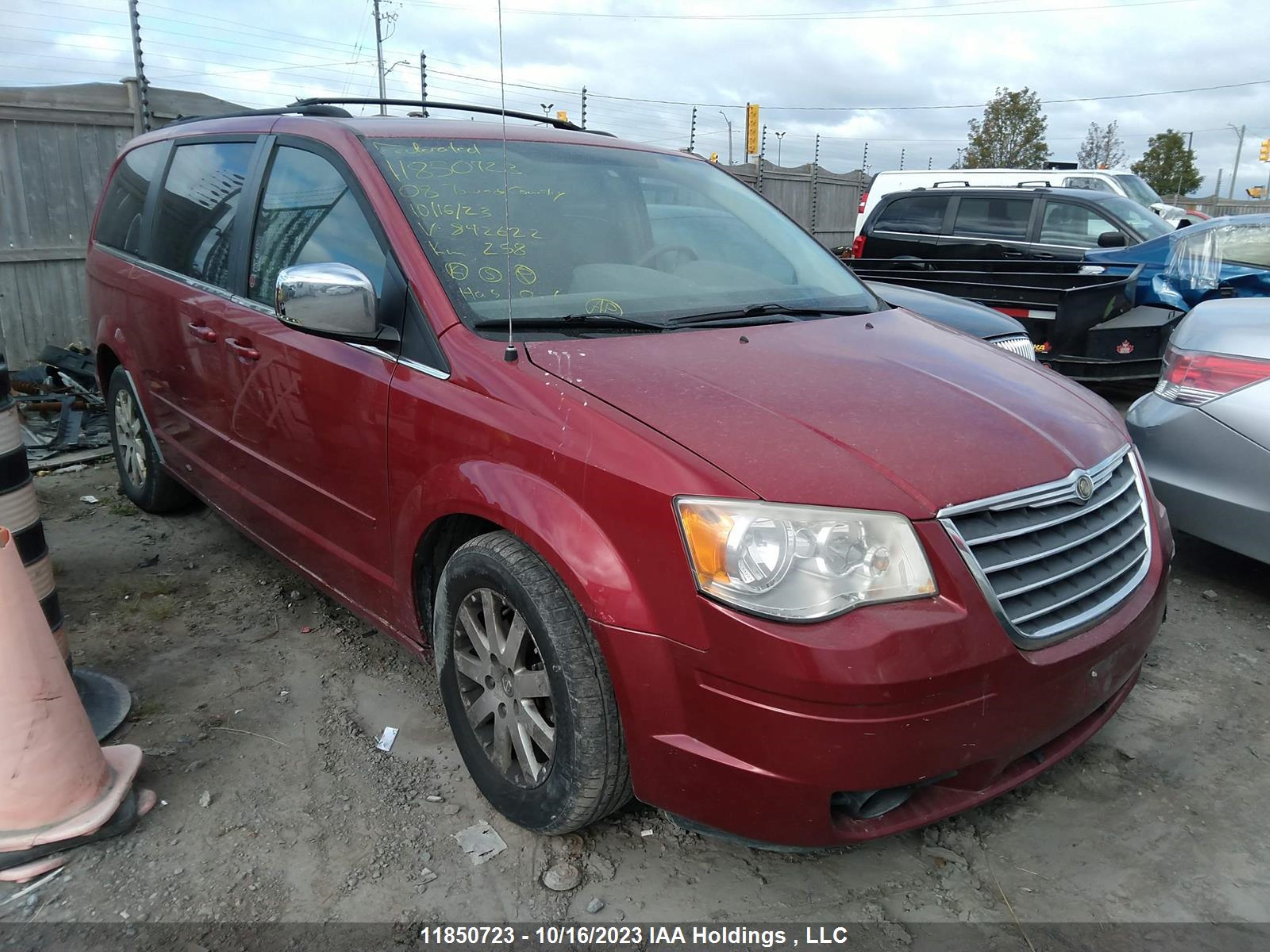 CHRYSLER TOWN & COUNTRY 2008 2a8hr54p28r842622