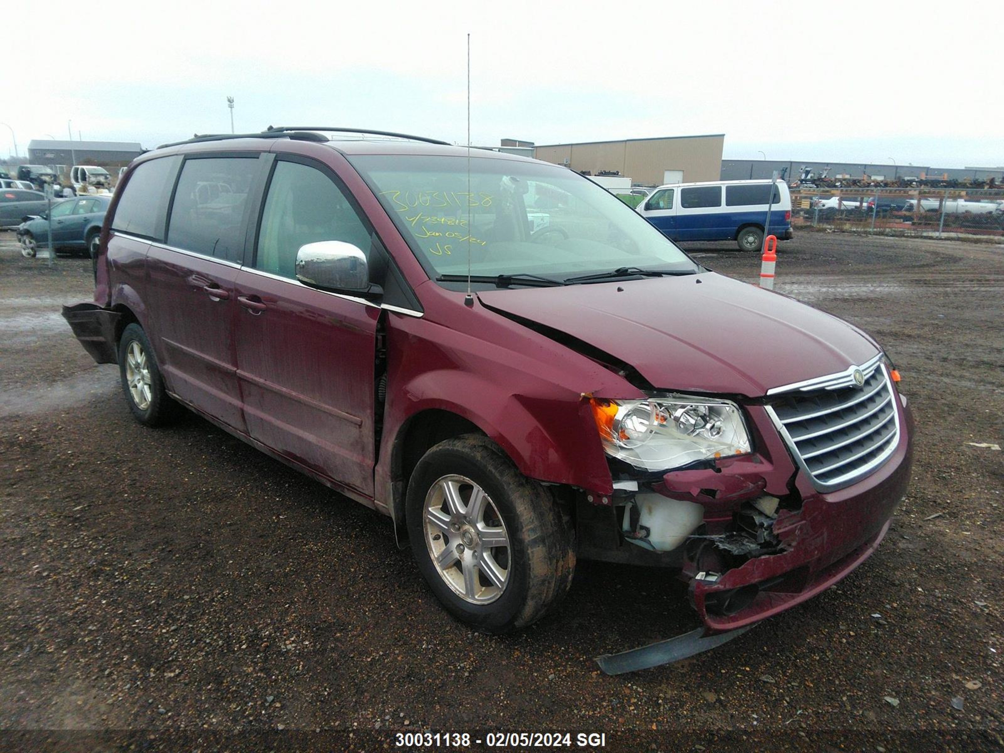 CHRYSLER TOWN & COUNTRY 2008 2a8hr54p48r734812