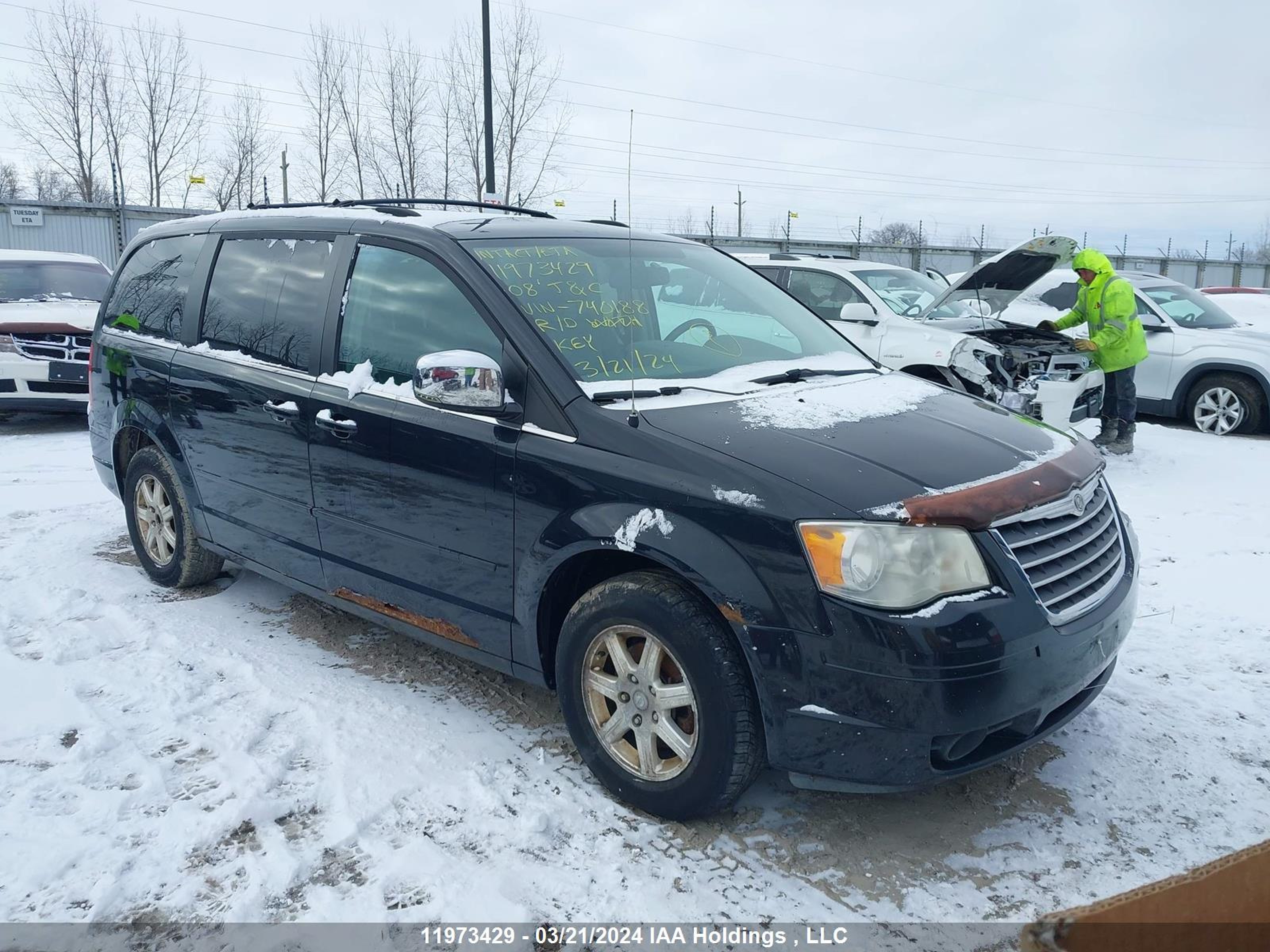 CHRYSLER TOWN & COUNTRY 2008 2a8hr54p68r740188