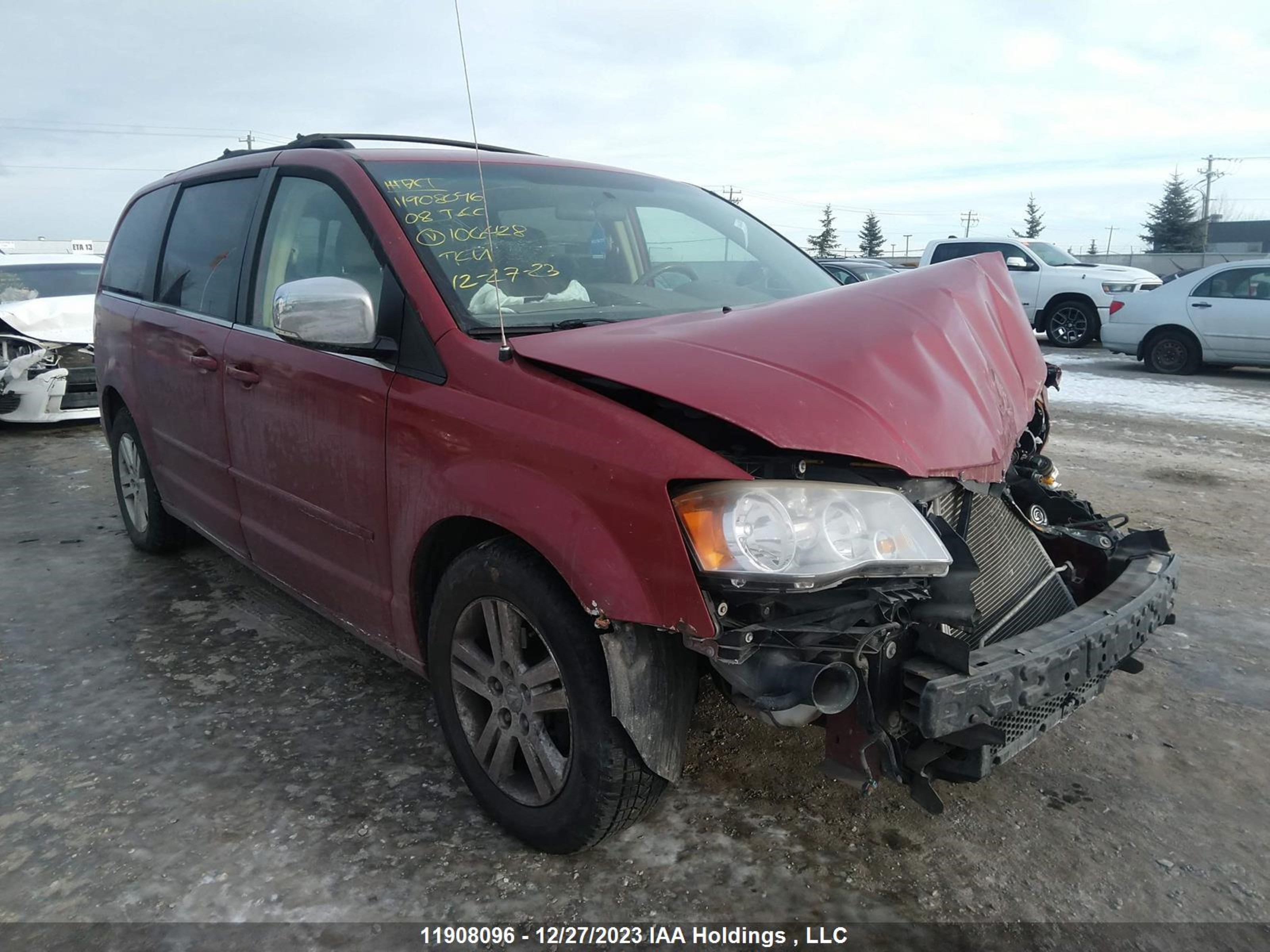 CHRYSLER TOWN & COUNTRY 2008 2a8hr54p88r106428