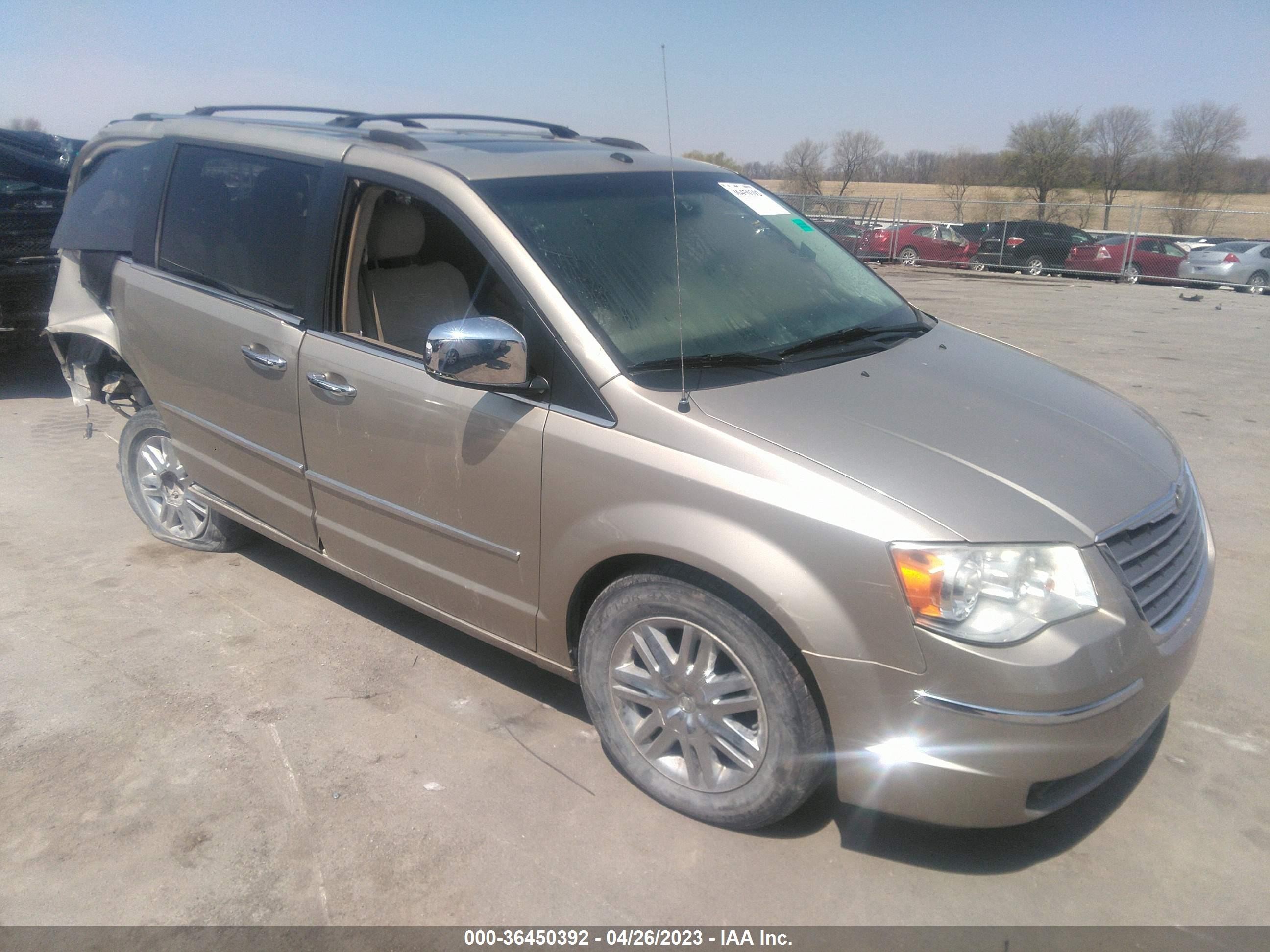 CHRYSLER TOWN & COUNTRY 2008 2a8hr64xx8r661127