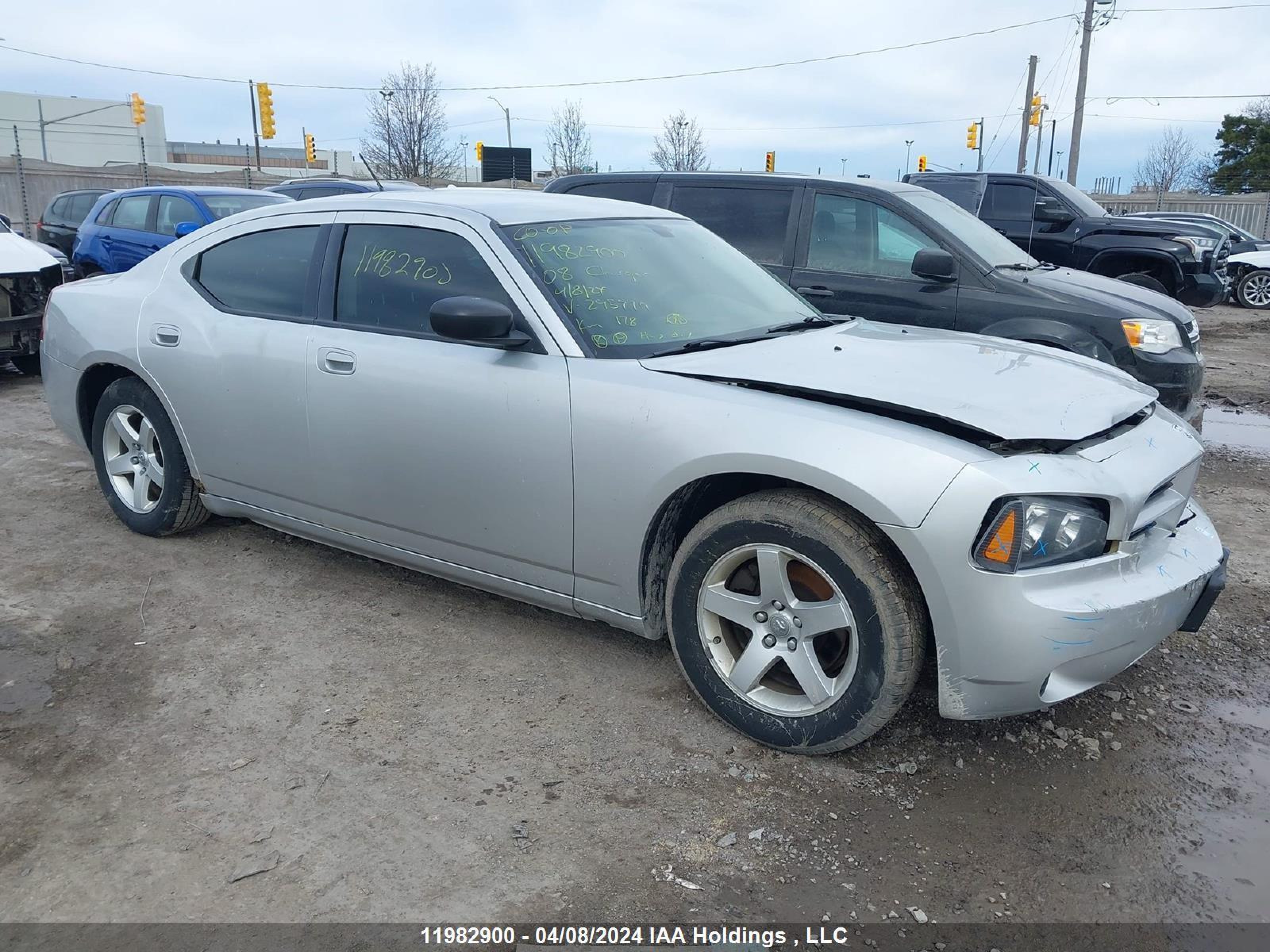 DODGE CHARGER 2008 2b3ka43g28h295777