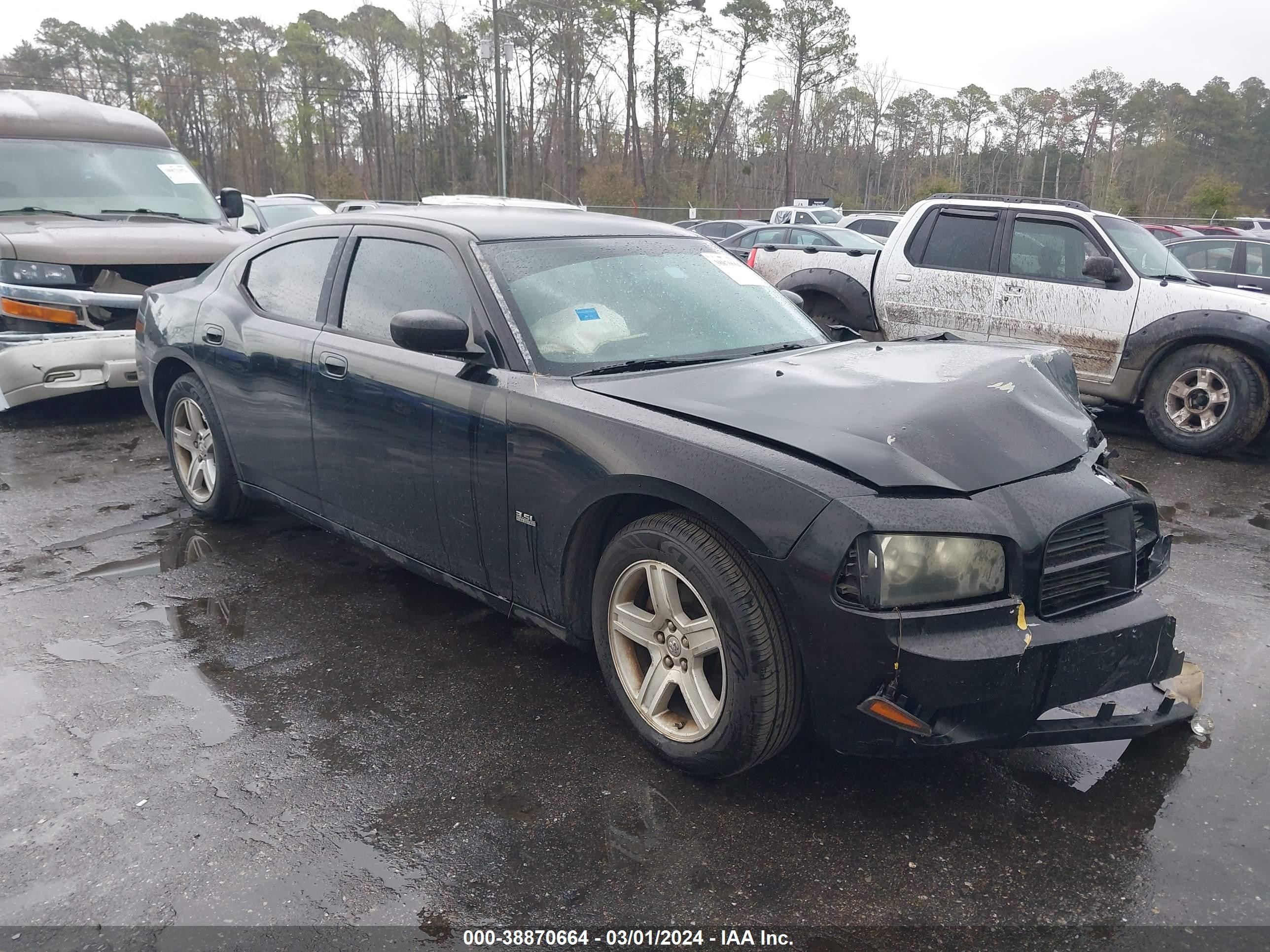 DODGE CHARGER 2008 2b3ka43g38h333453