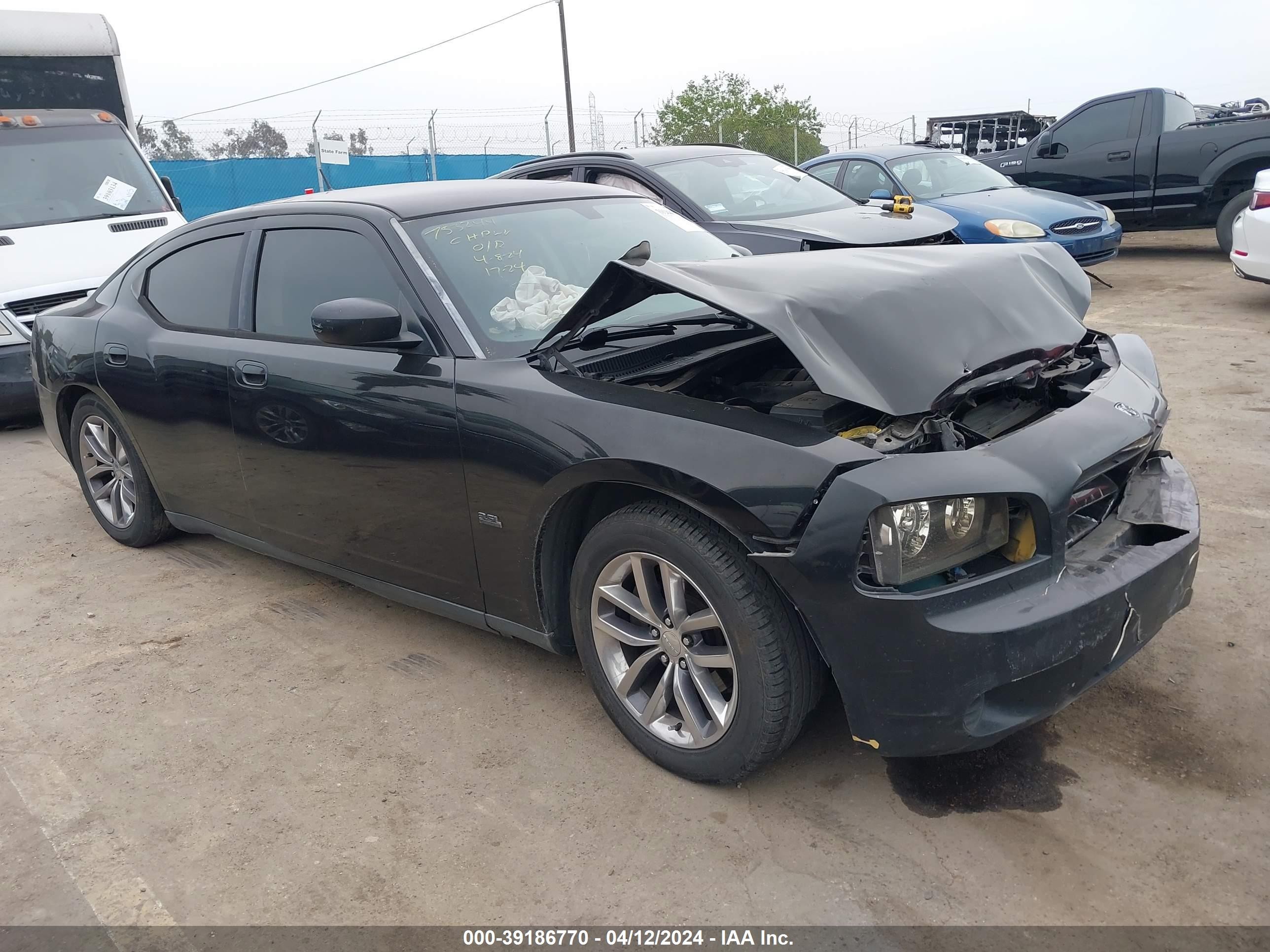 DODGE CHARGER 2008 2b3ka43g68h322446