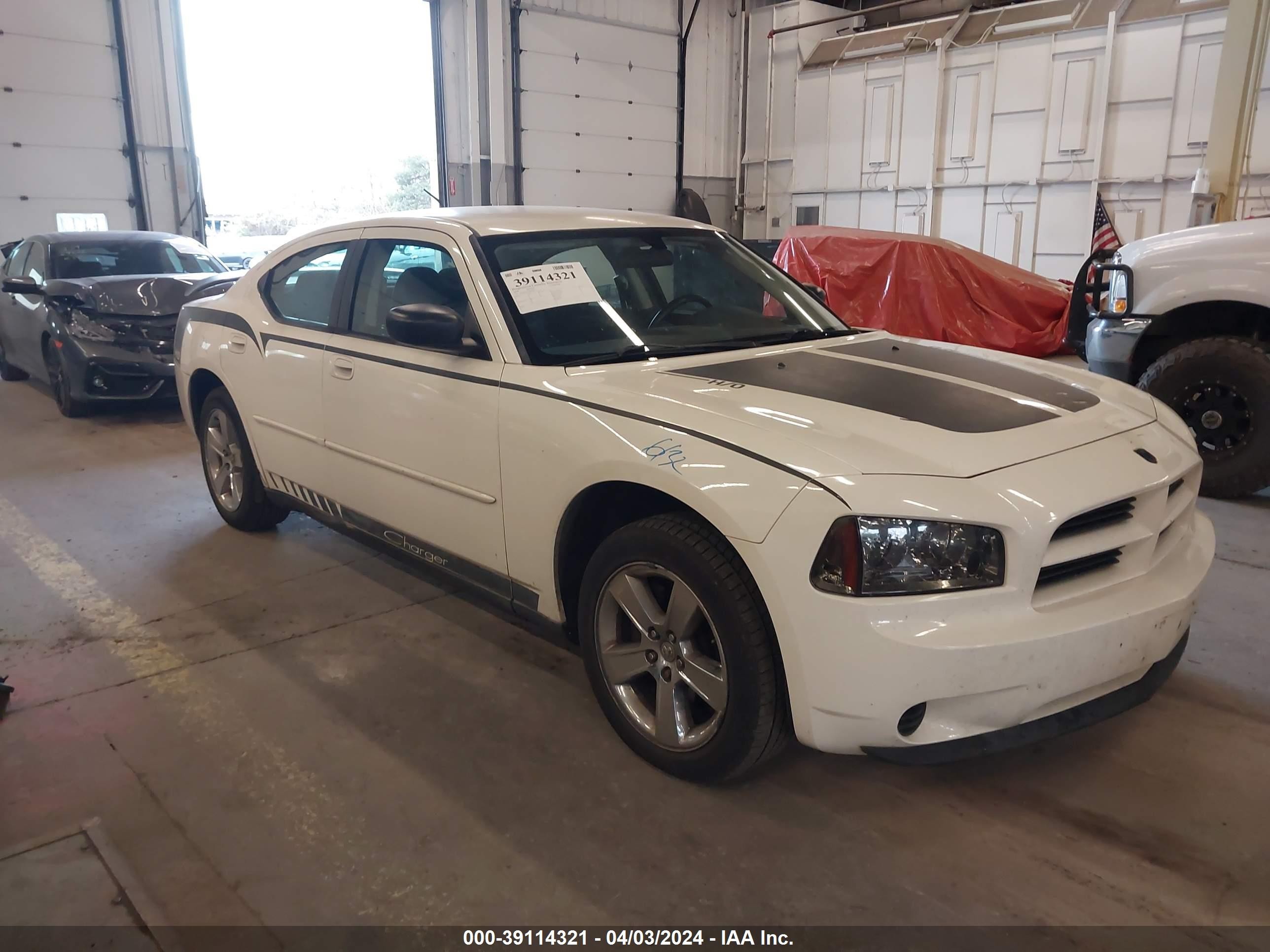 DODGE CHARGER 2008 2b3ka43g78h180575