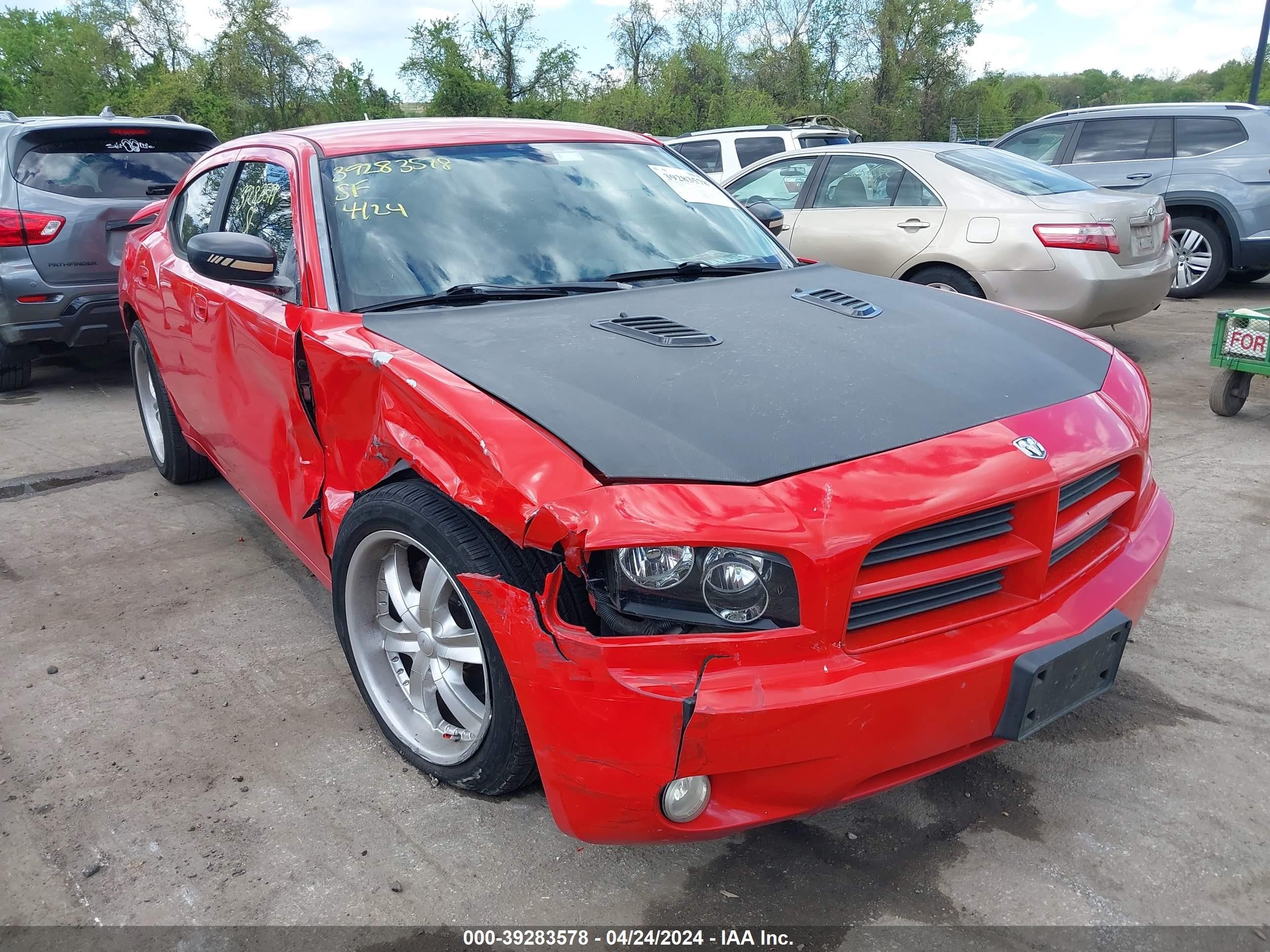 DODGE CHARGER 2008 2b3ka43g78h197201