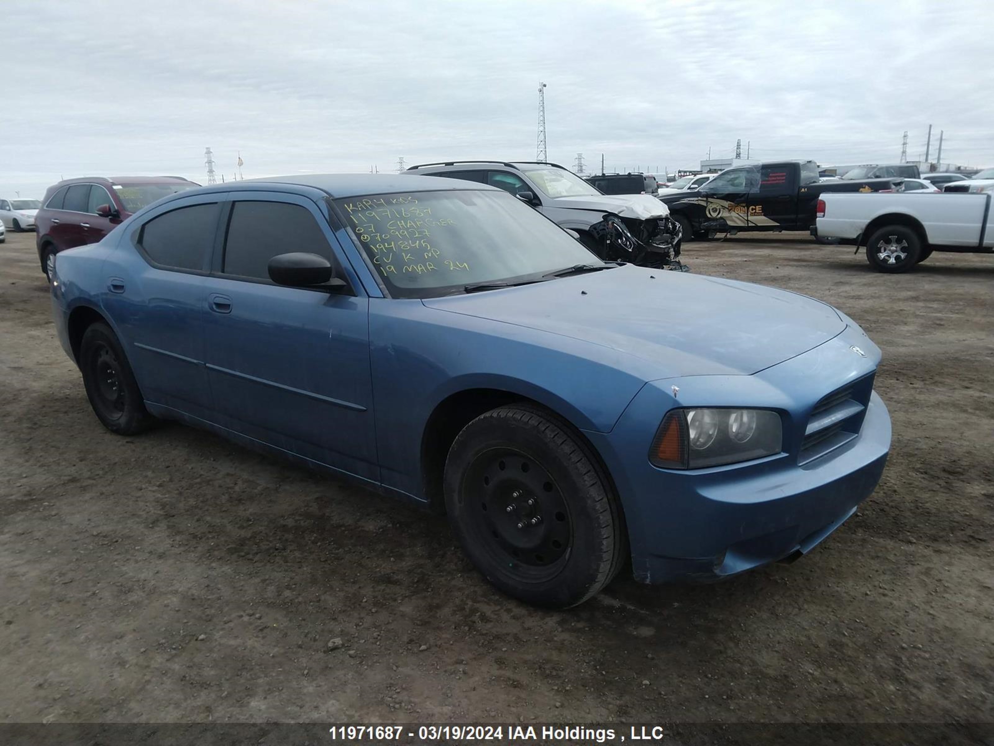 DODGE CHARGER 2007 2b3ka43g97h709927