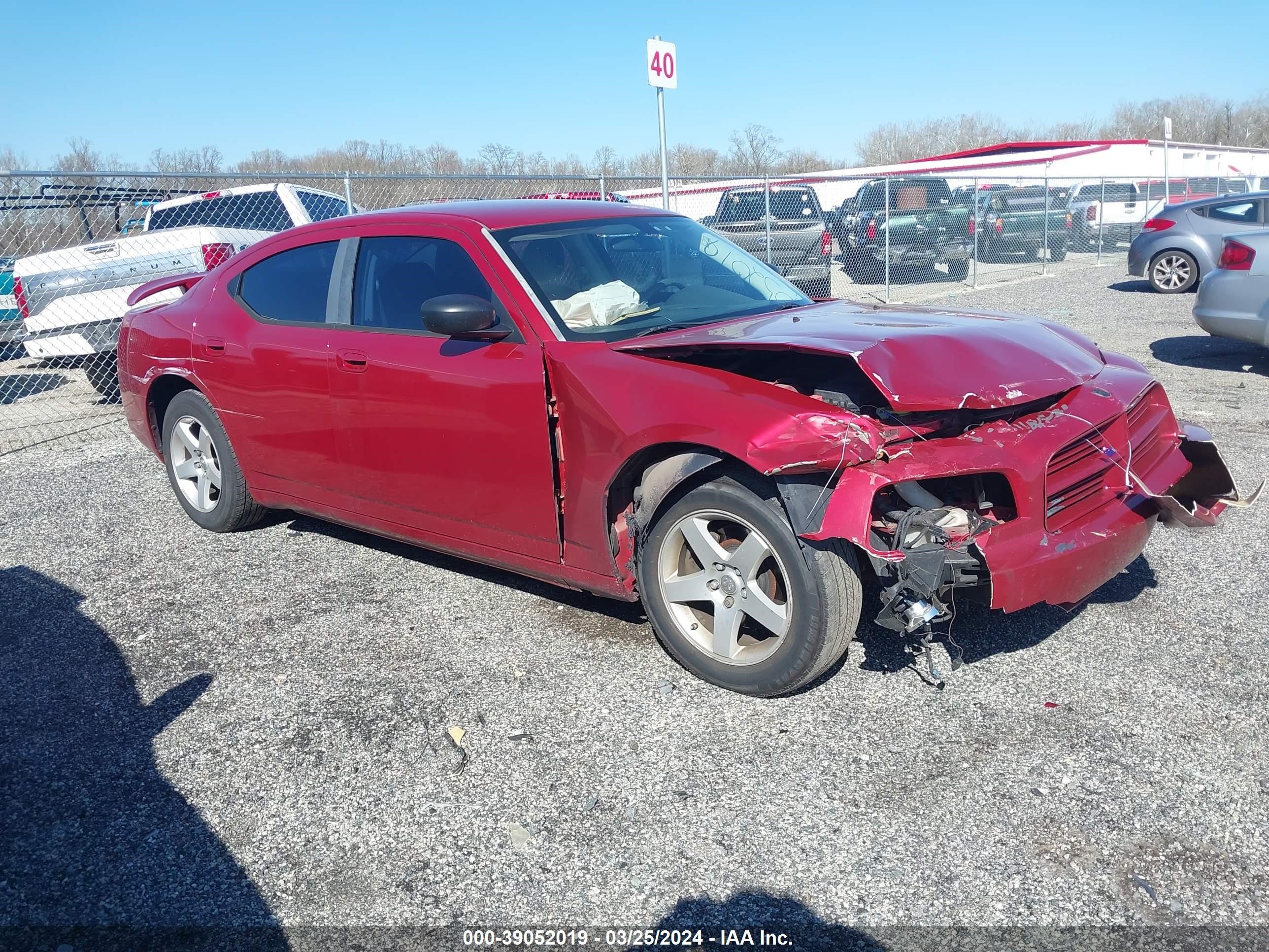 DODGE CHARGER 2008 2b3ka43g98h285456