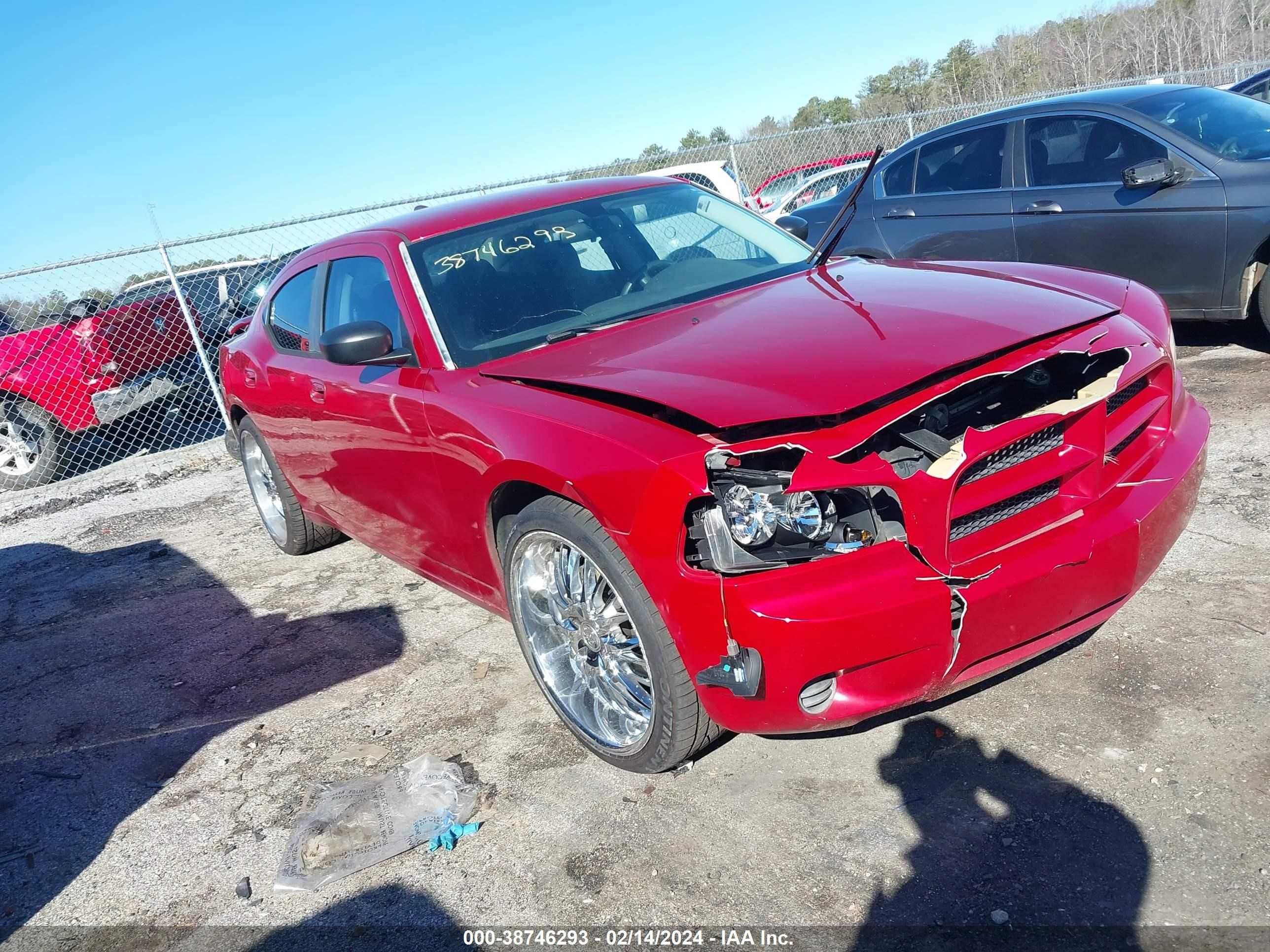 DODGE CHARGER 2008 2b3ka43r08h114435