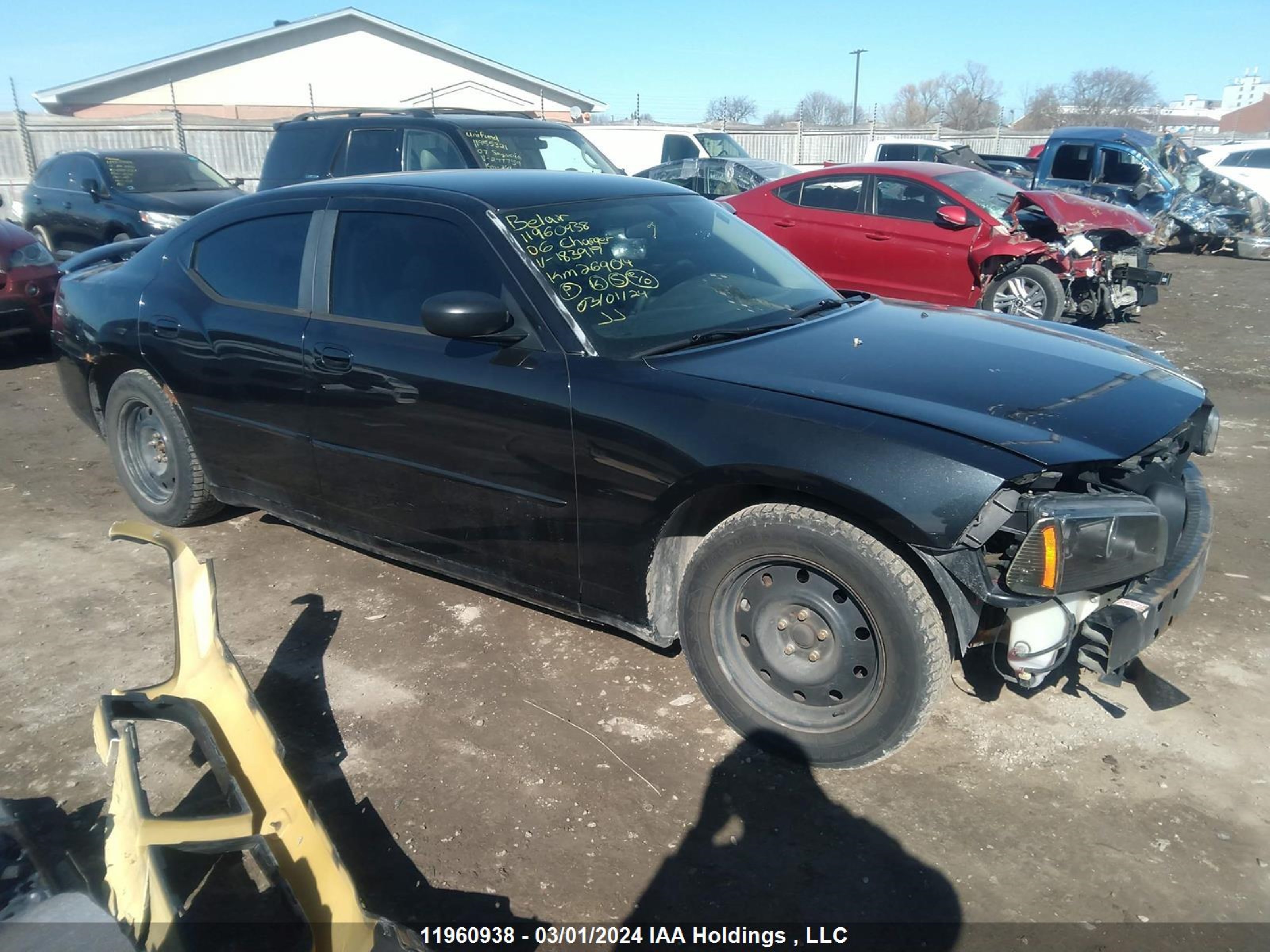 DODGE CHARGER 2006 2b3ka43r46h183917