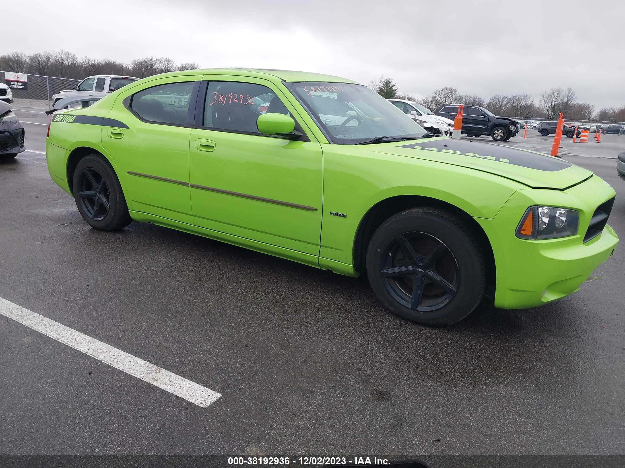 DODGE CHARGER 2007 2b3ka53h07h745309